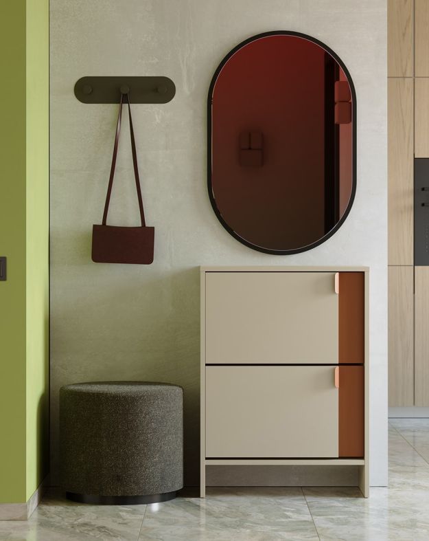 Oglindă mică suspendată LAYERS LAY58