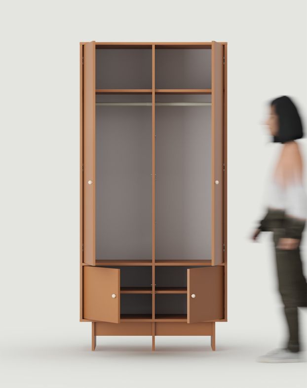 JAPANDI KABE SZK09 dulap adânc cu două bare