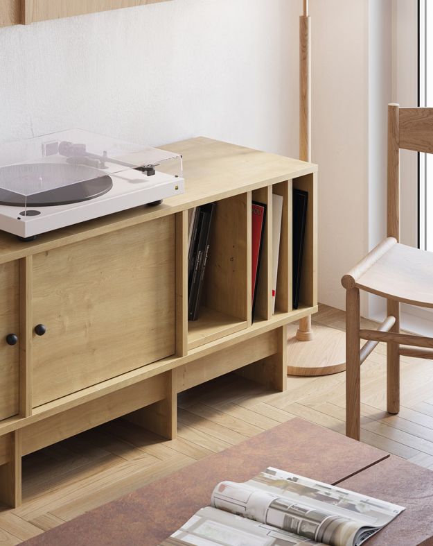 Cabinet de vinil JAPANDI KABE KTV2W
