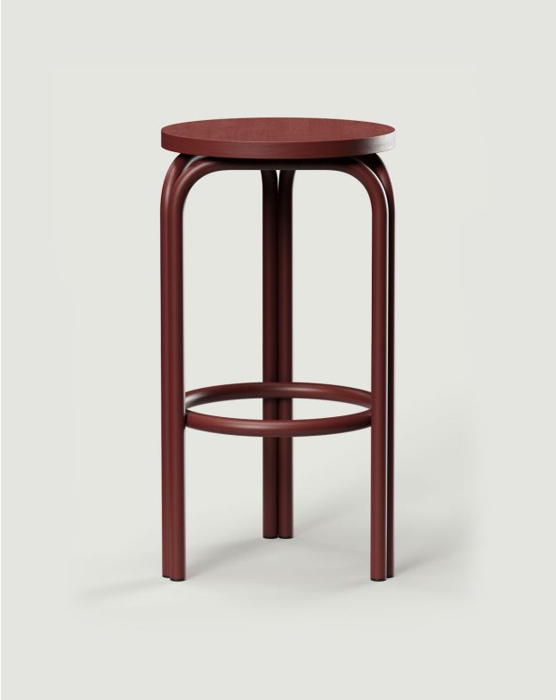 SAL Mars Red Hocker