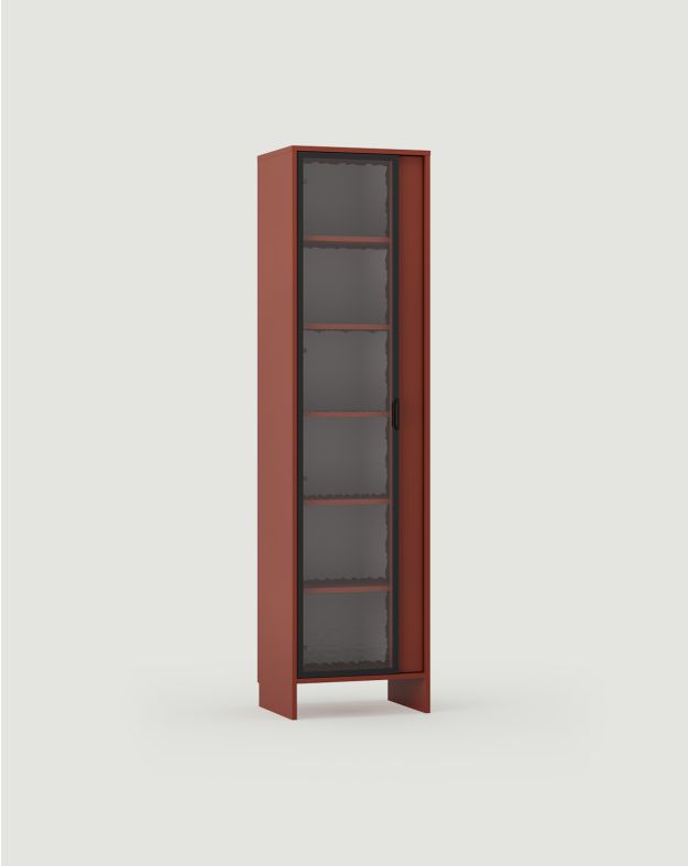 Witryna LAYERS LAY46
Kolor: Ognista Terakota
Kolor drugiej warstwy frontu: Ognista Terakota
Uchwyt: Uchwyt LAYERS 110 Czarny Onyx
Rodzaj szkła: Szkło ornamentowe glacies