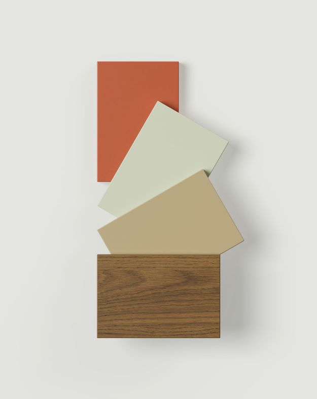 Set de mostre de carton laminat