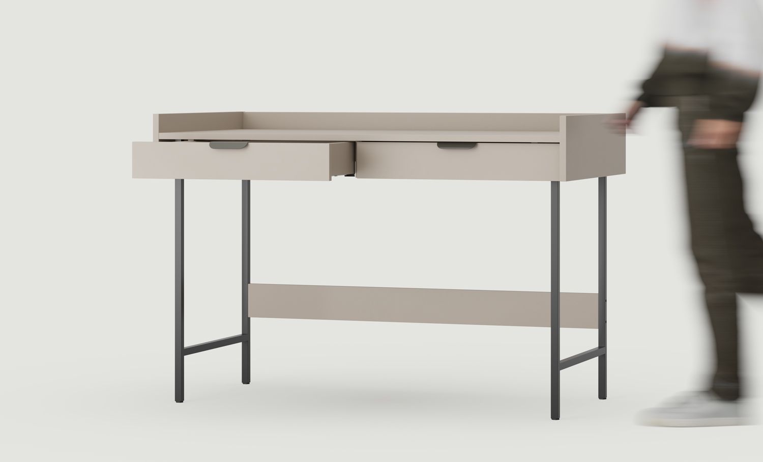 Birou SIGI BS2
Culoare: Ash White
Picior: Negru
Mâner: LAYERS 110 Basalt