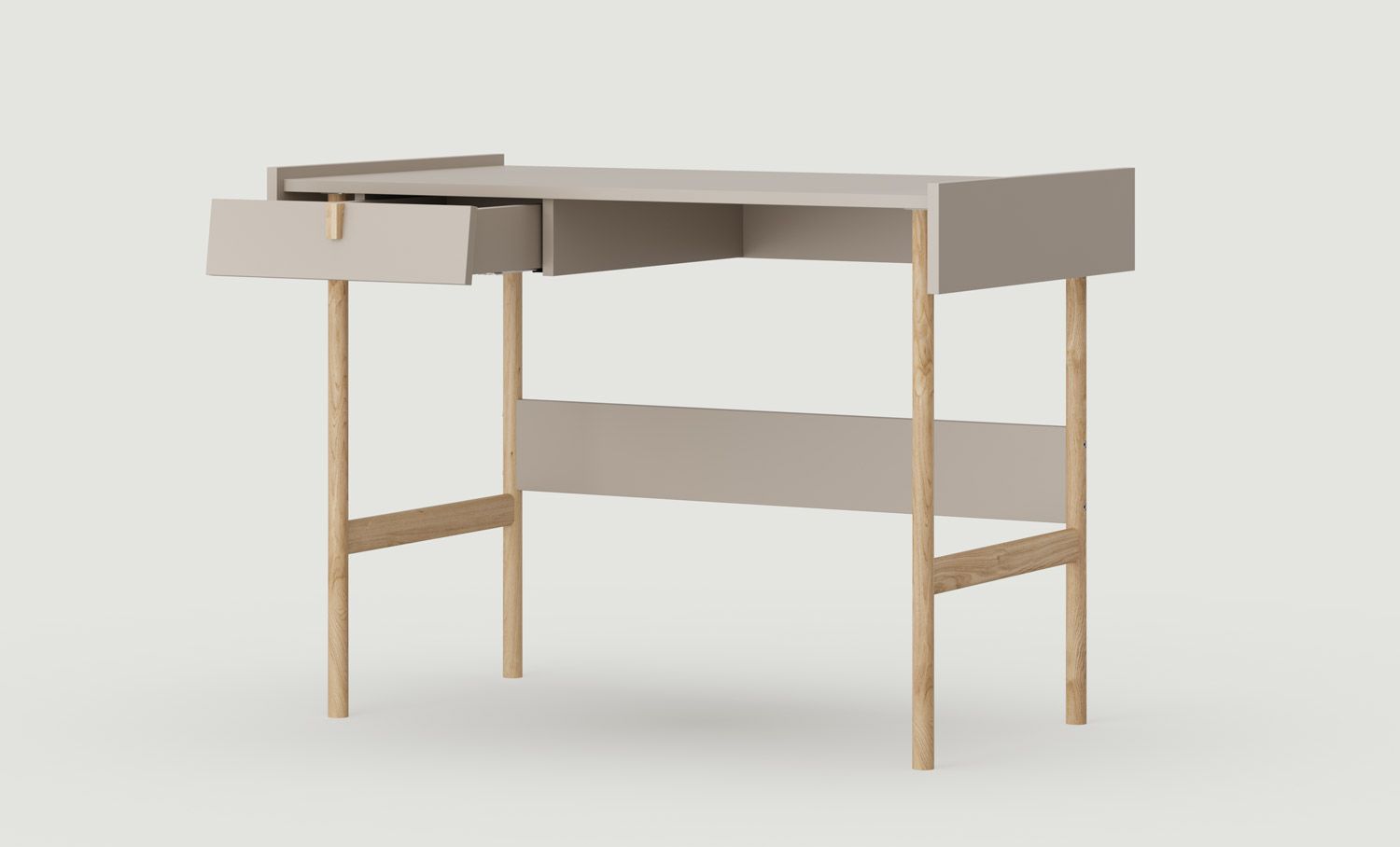 Birou SKRA SKR89
Culoare: Ash White Clay
Mâner: Oak Wedge