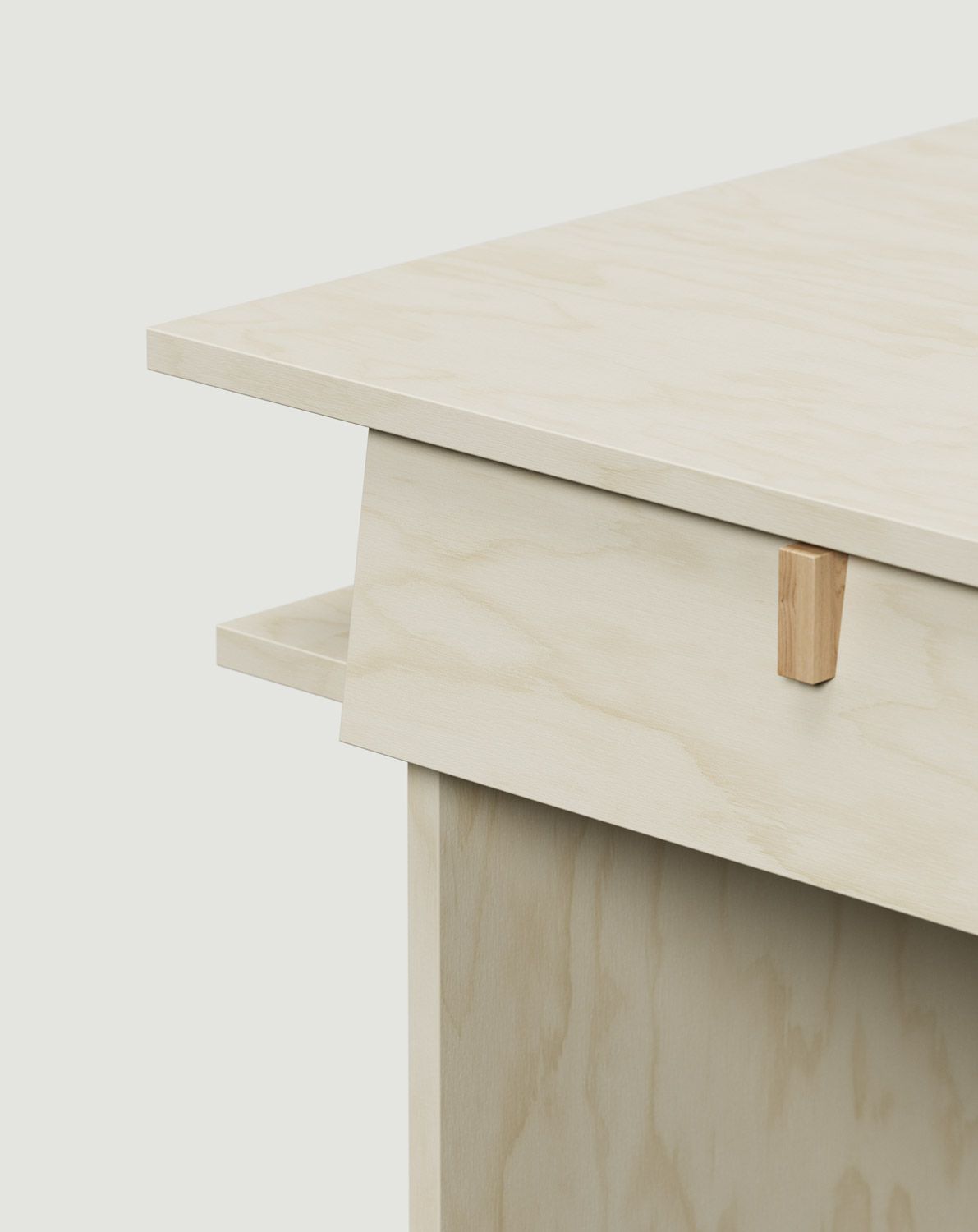 Birou SKRA SKR91
Culoare: Placaj de mesteacăn
Mâner: Oak wedge
                            