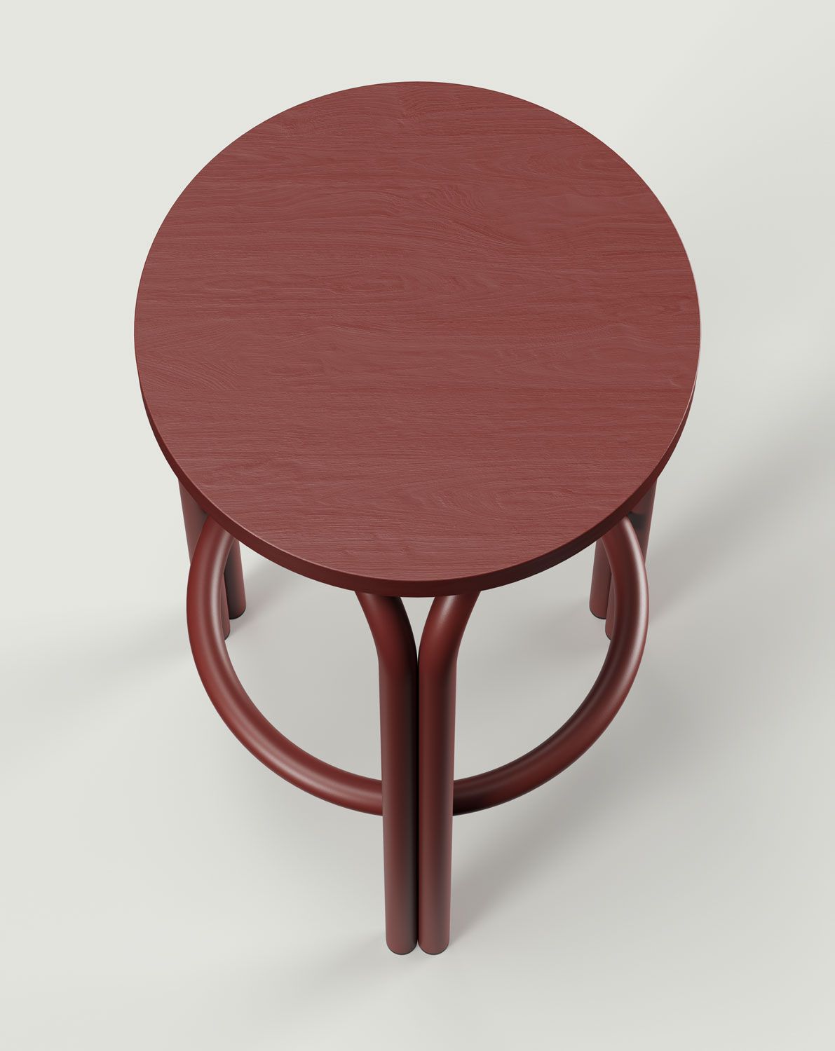 SAL Mars Red Hocker