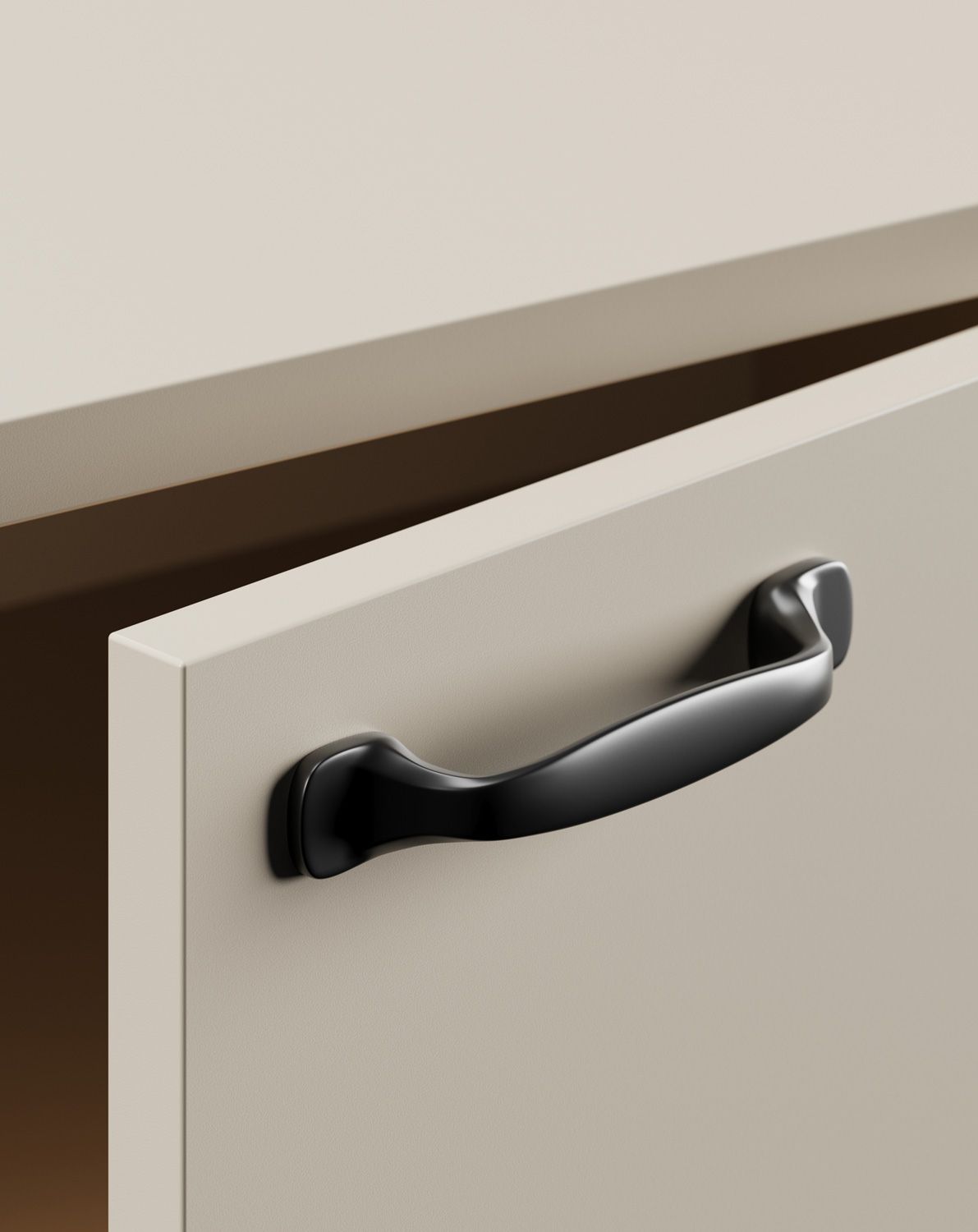 JORD Furniture Mâner negru