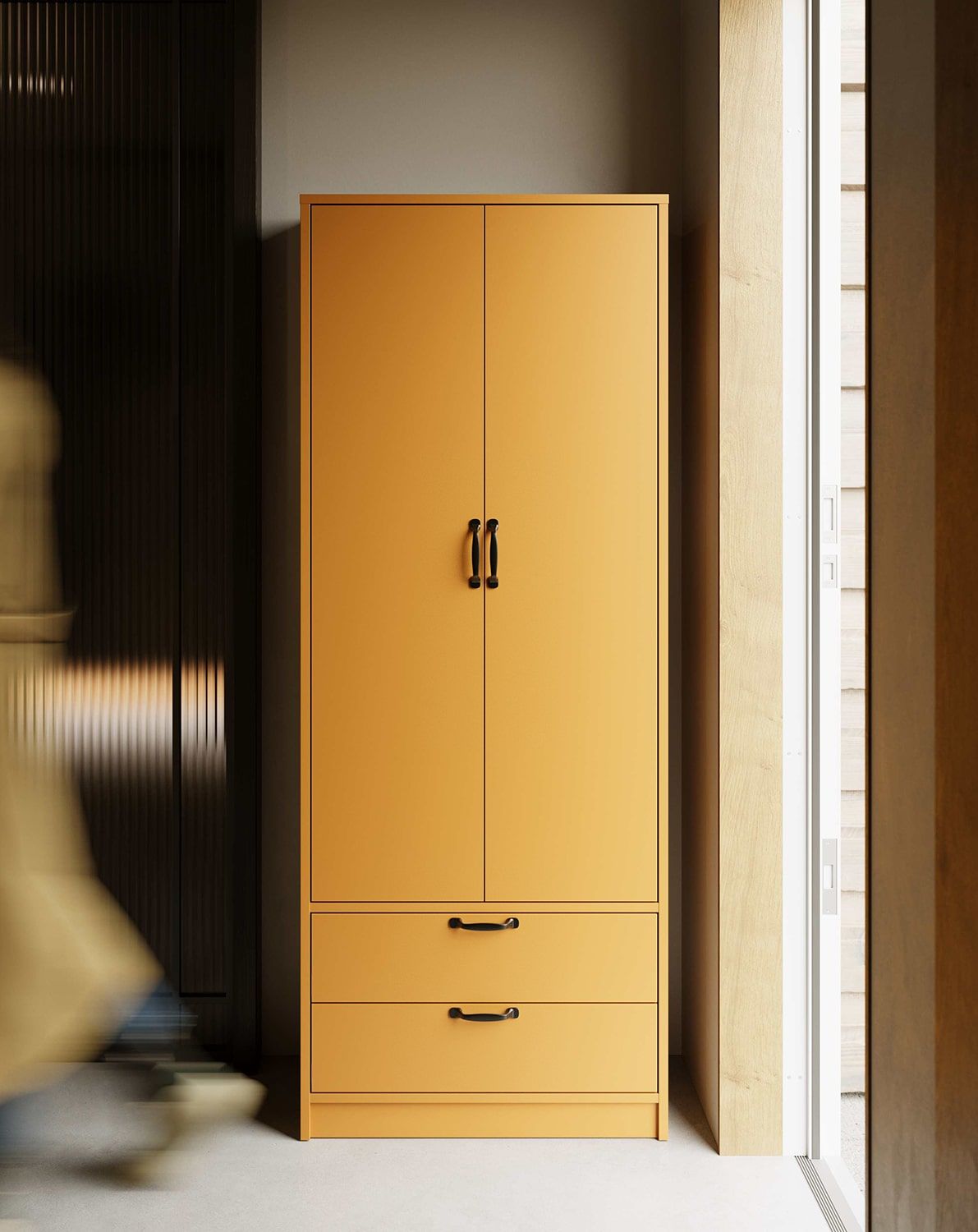 JORD Furniture Mâner negru