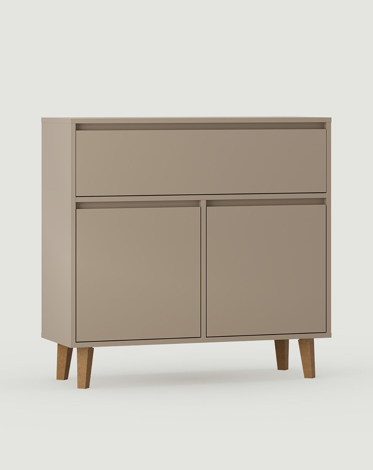 FKK6 Comodă FENRIS
Culoare: frasin alb argilă
Picior: Fag trapezoidal Colorat