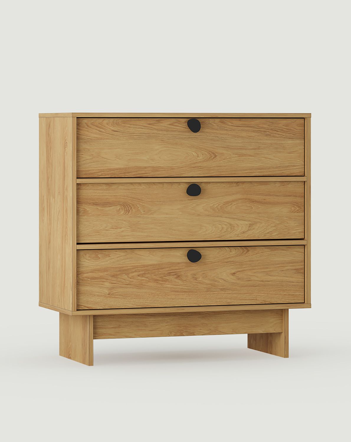 Comoda KABE KK03 în stil JAPANI
Culoare: Hickory natural
Mâner: Mâner din oțel colorat Negru