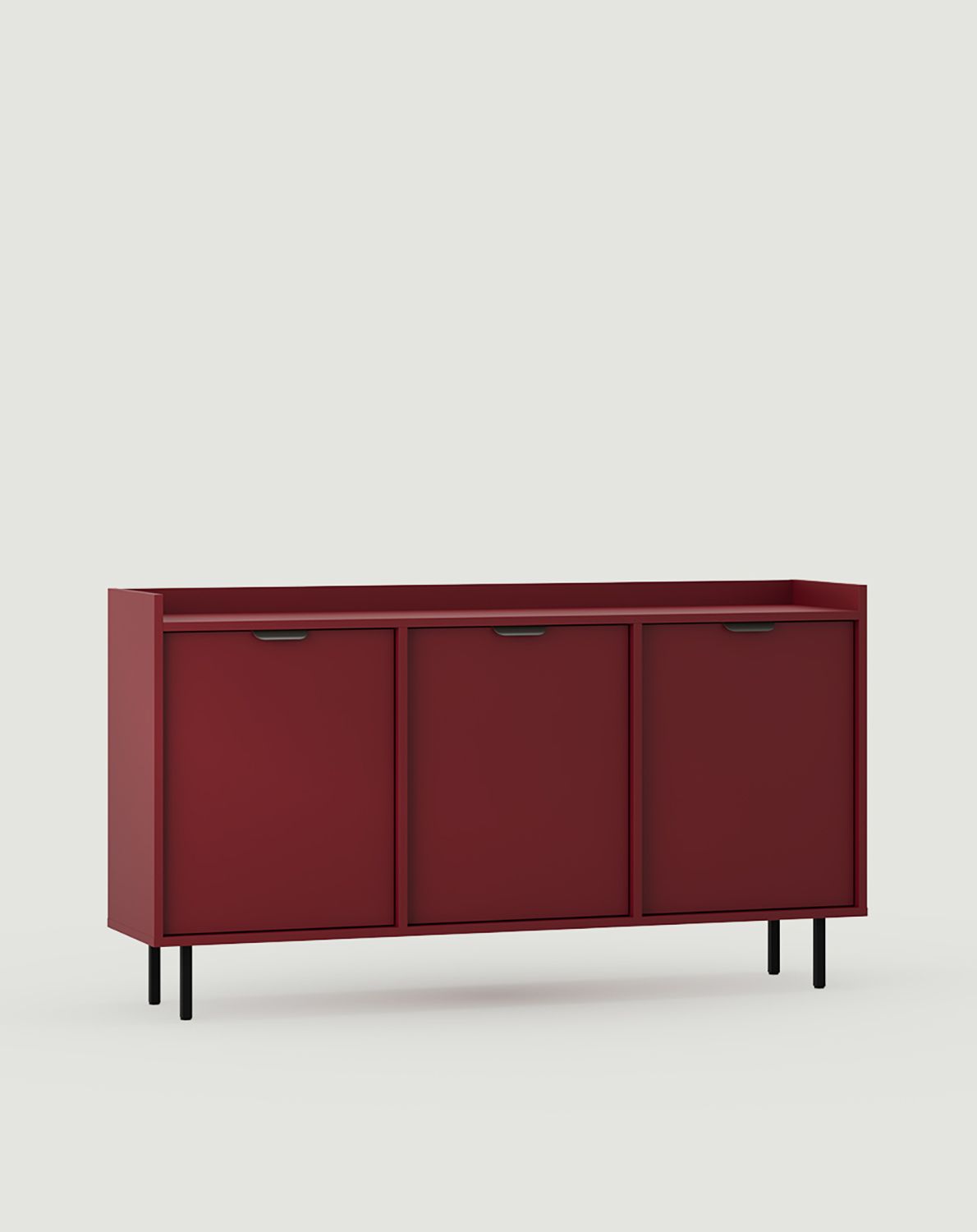 Dulap SIGI RTV KSTV1K
Culoare: Marseilles Burgundy
Picior: Negru
Mâner: LAYERS 110 Deep Basalt