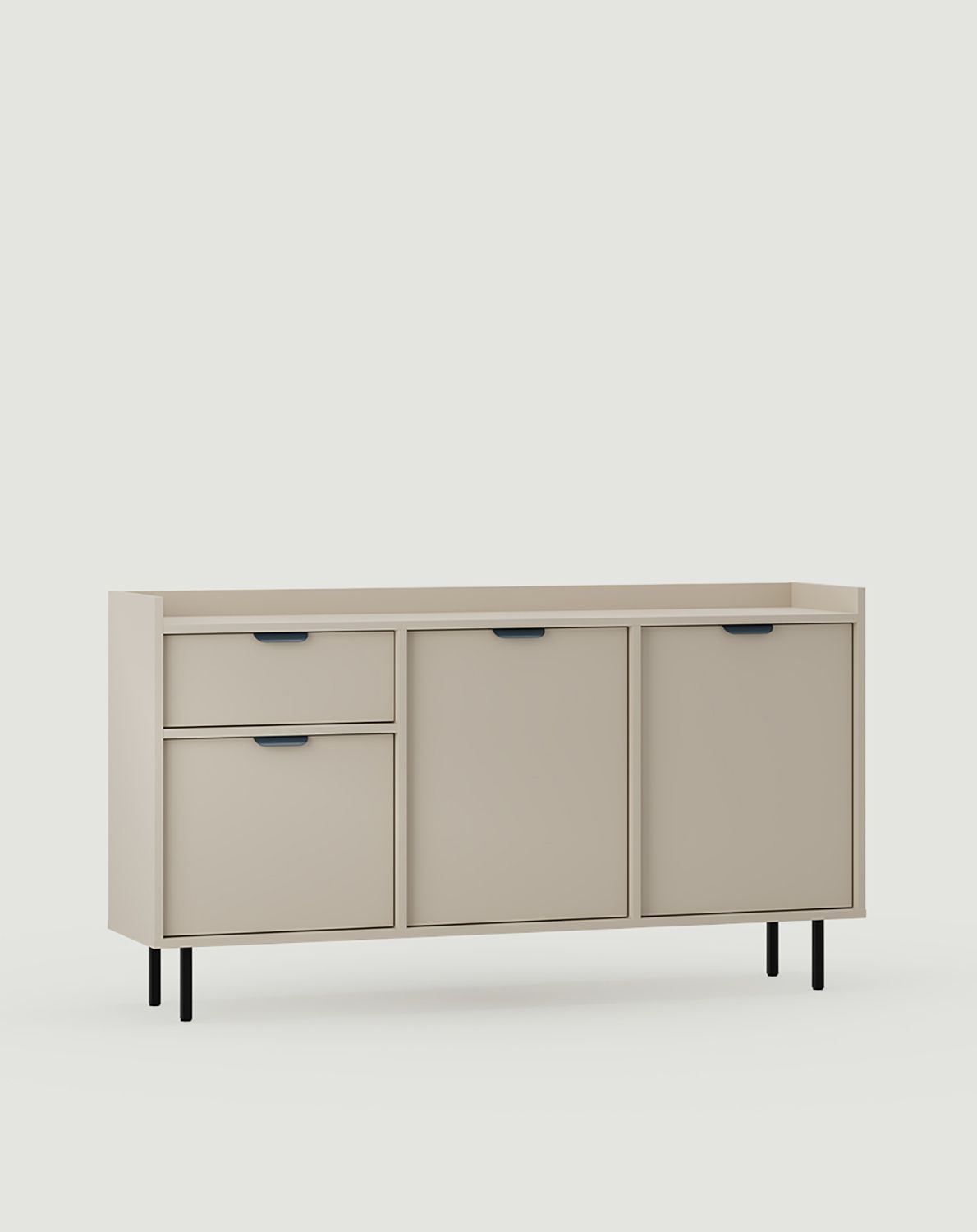 Dulap RTV SIGI KSTV1S
Culoare: Champagne Beige
Picior: Negru
Mâner: Mâner LAYERS 110 Night Sailing