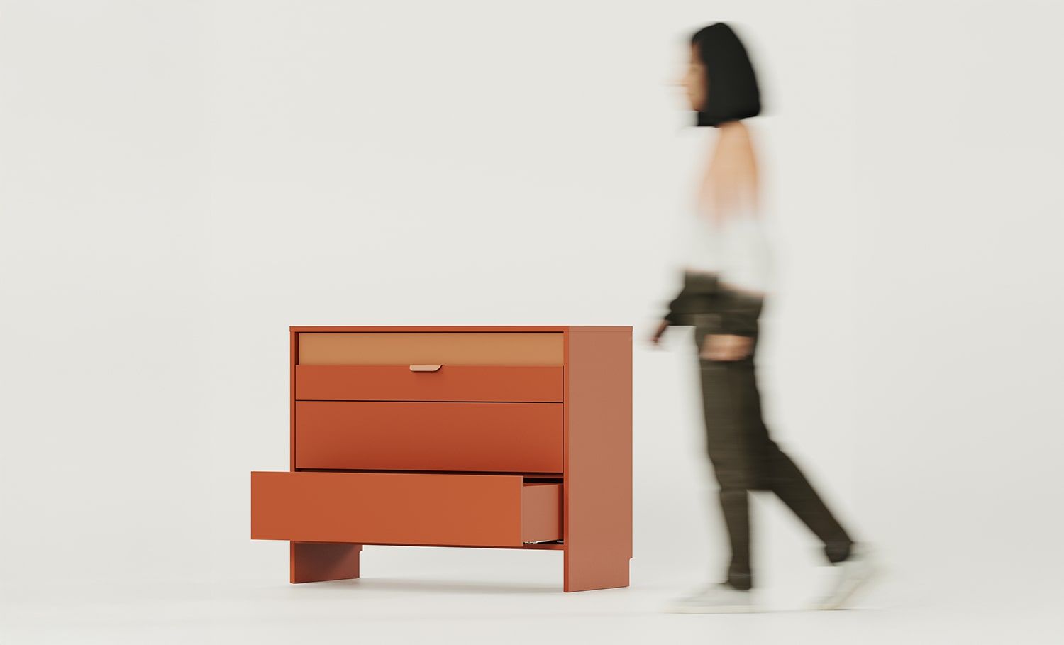 Cufăr cu trei sertare LAYERS LAY11
Culoare: Fiery Terracotta
Culoarea stratului frontal: Sahara Deep
Mâner: mâner LAYERS 110 Fire Terracotta