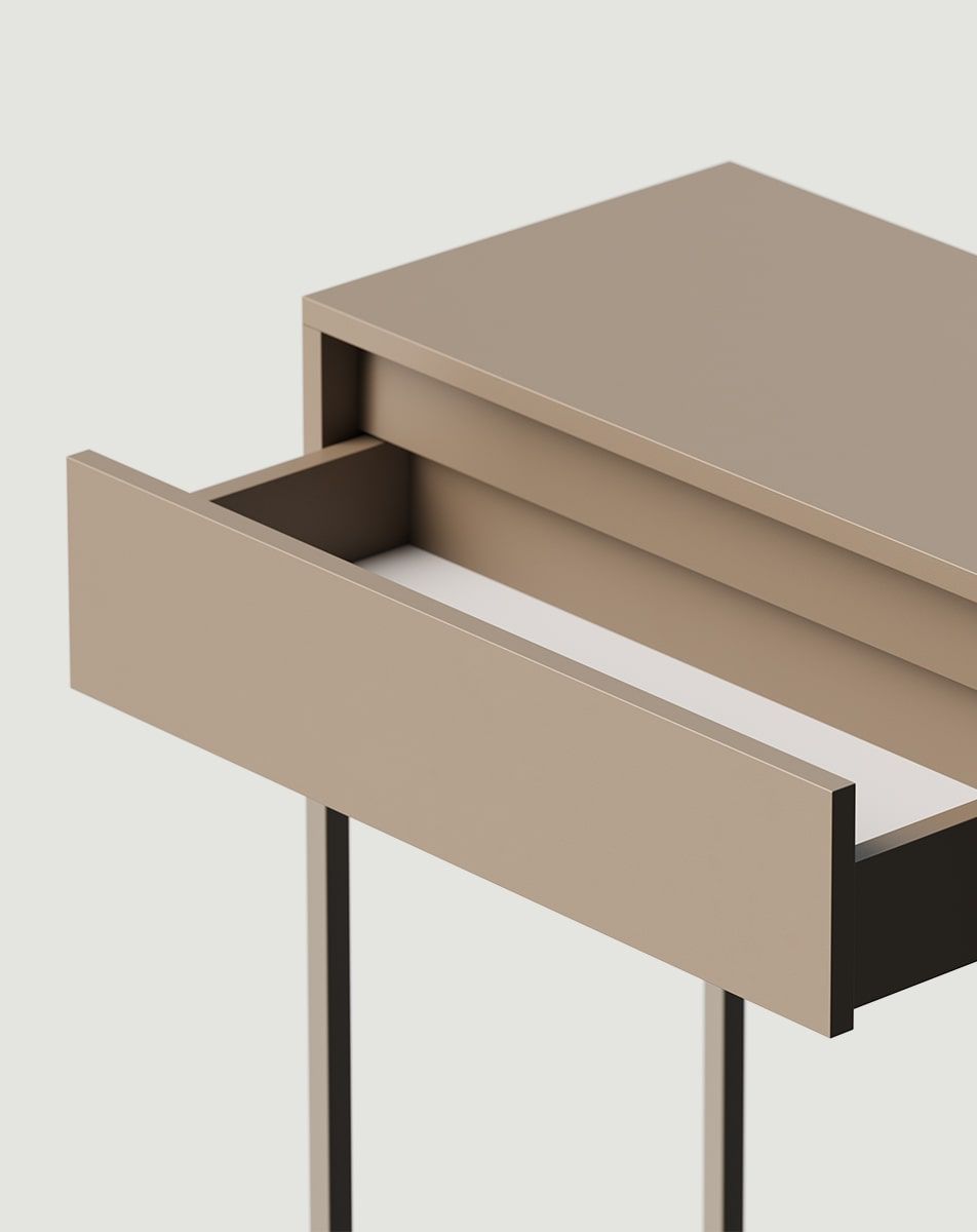 Comoda ODIS KD2
Culoare: Cappuccino
Culoarea piciorului: Oțel ODIS Negru