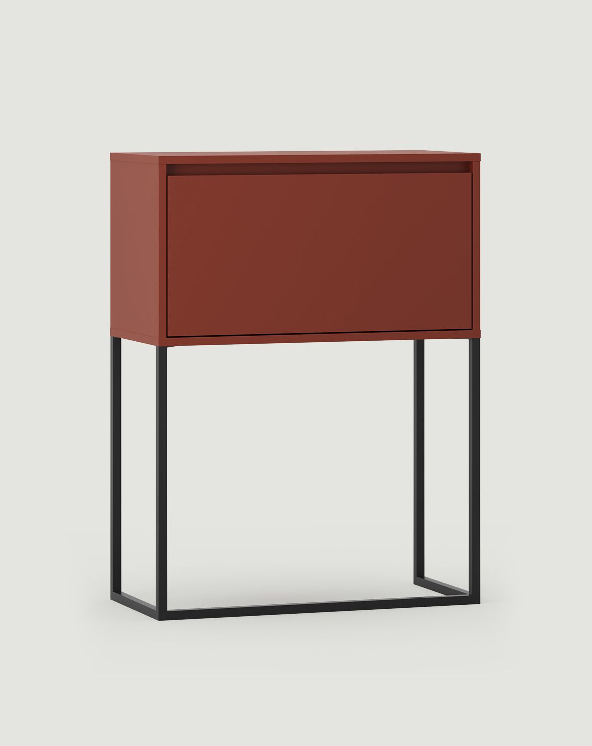 Consolă cu comodă ODIS KD1
Culoare: Fiery Terracotta
Culoare picior: Oțel ODIS Negru