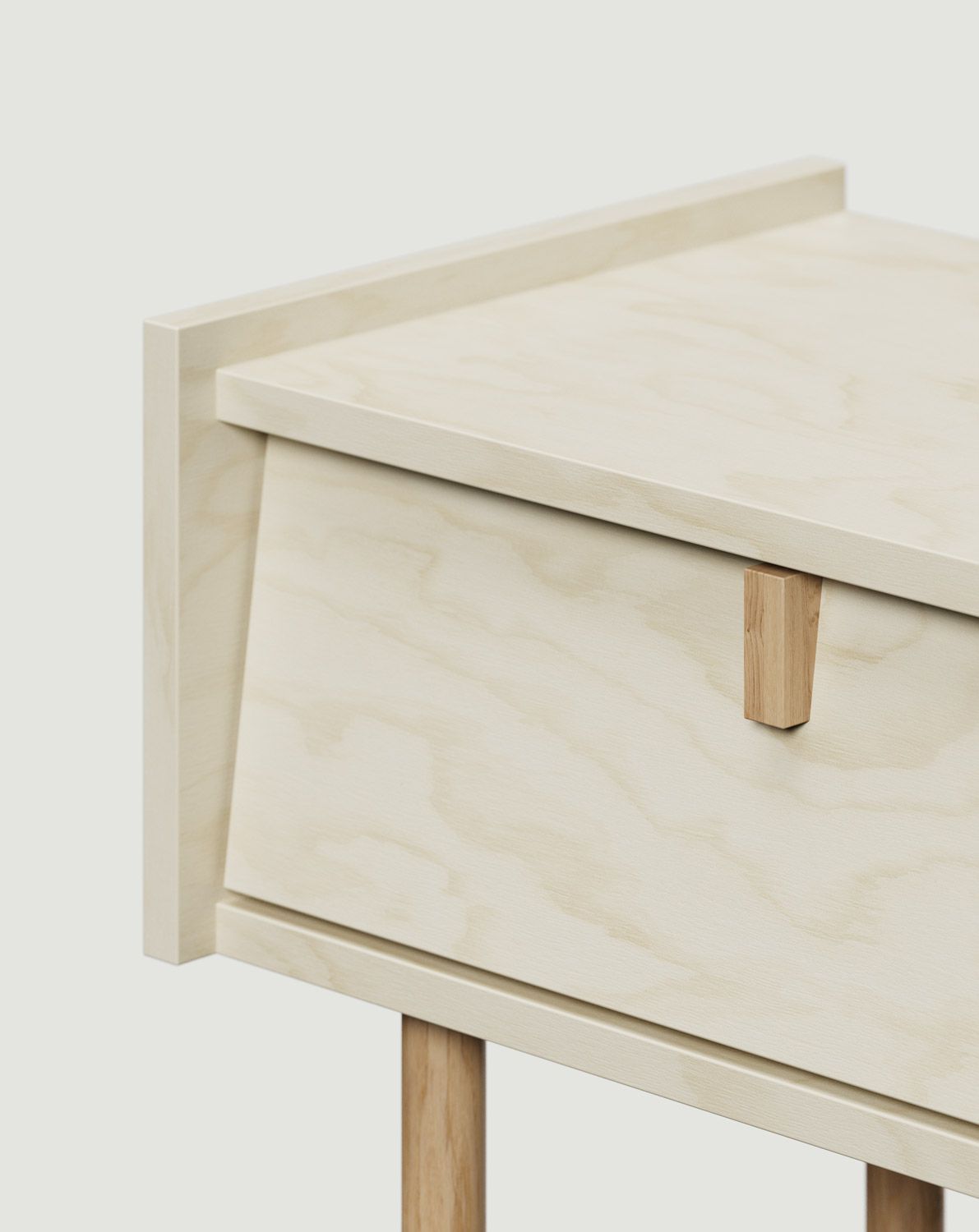 Consolă SKRA SKR92
Culoare: Placaj de mesteacăn
Mâner: Oak Wedge