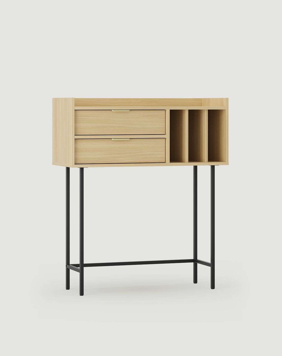 Consolă înaltă SIGI KSW2S
Culoare: Stejar nisip
Picior: Negru
Mâner: Ling Gold