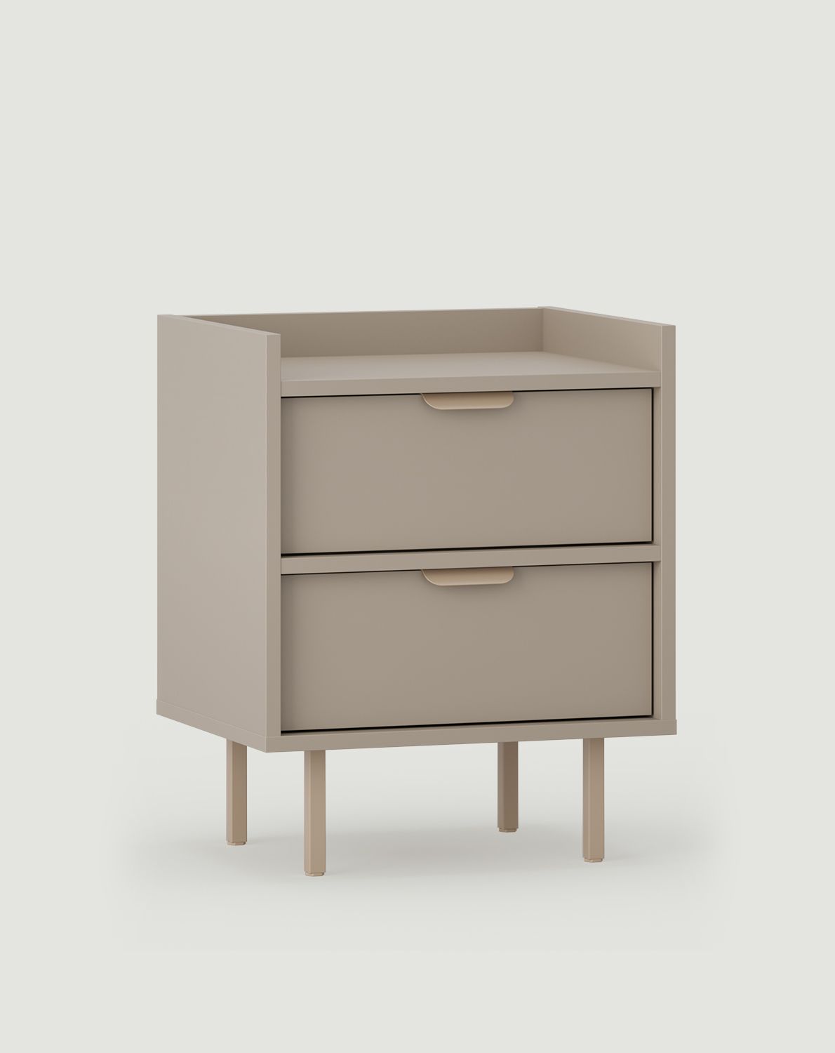 Piedestal de birou SIGI SKPRO2
Culoare: Ash Clay
Picior: Cappuccino
Mâner: LAYERS 110 Cappuccino
                            