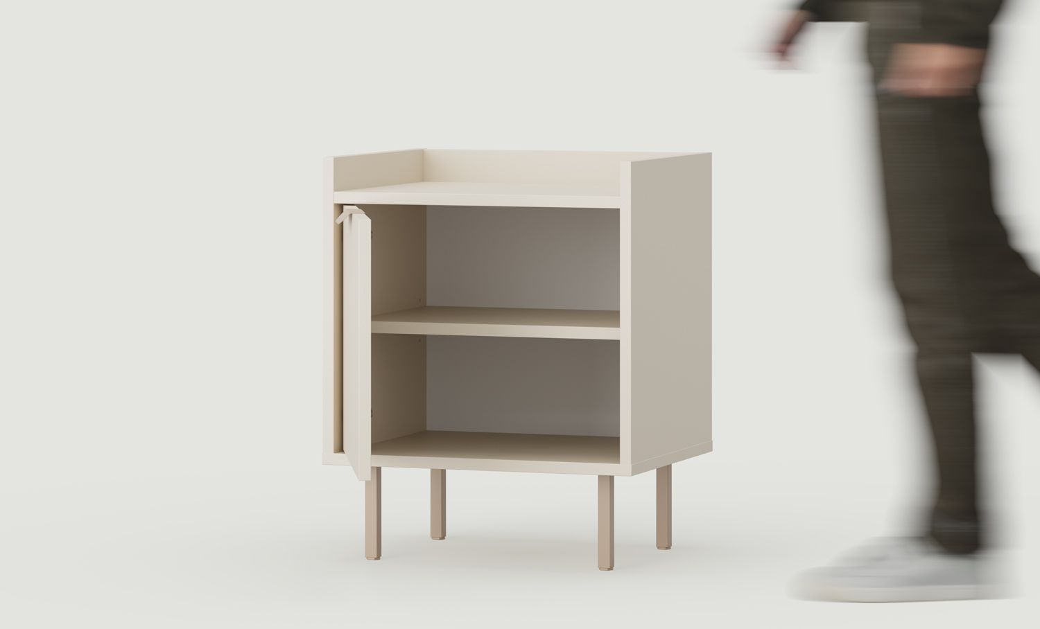 Piedestal de birou SIGI SKPRO4
Culoare: bej șampanie
Picior: Cappuccino
Mâner: LAYERS 110 Cappuccino