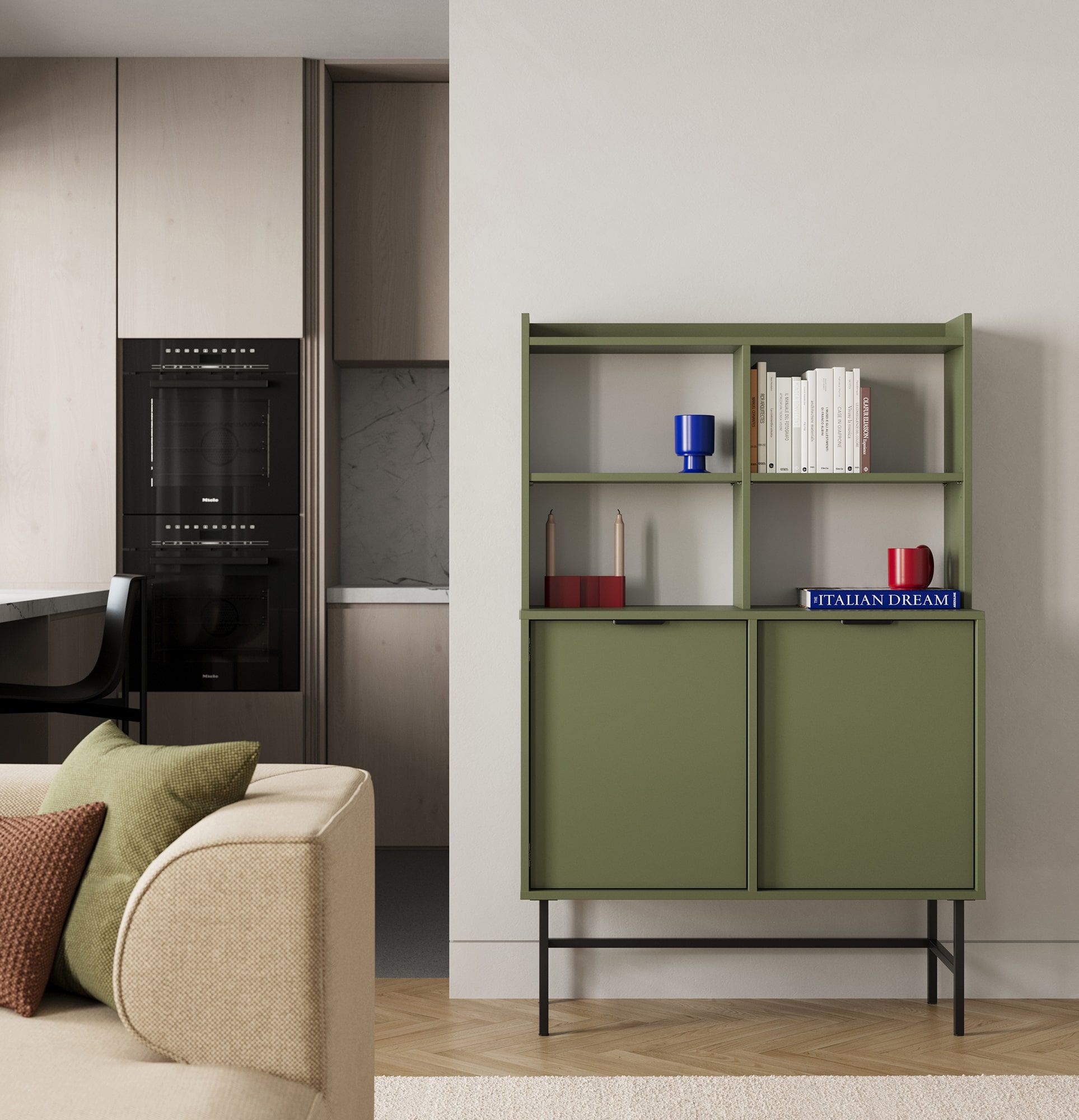 Geamantan SIGI KRSN01
Culoare: Verde cypress
Picior: Negru
Mâner: Ling Black
                            