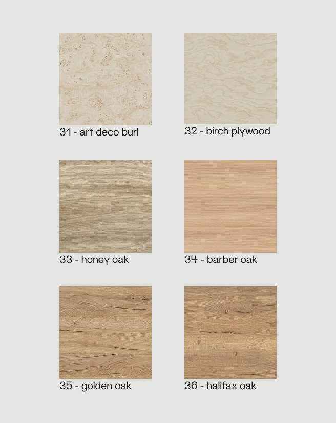 Set de mostre de carton laminat