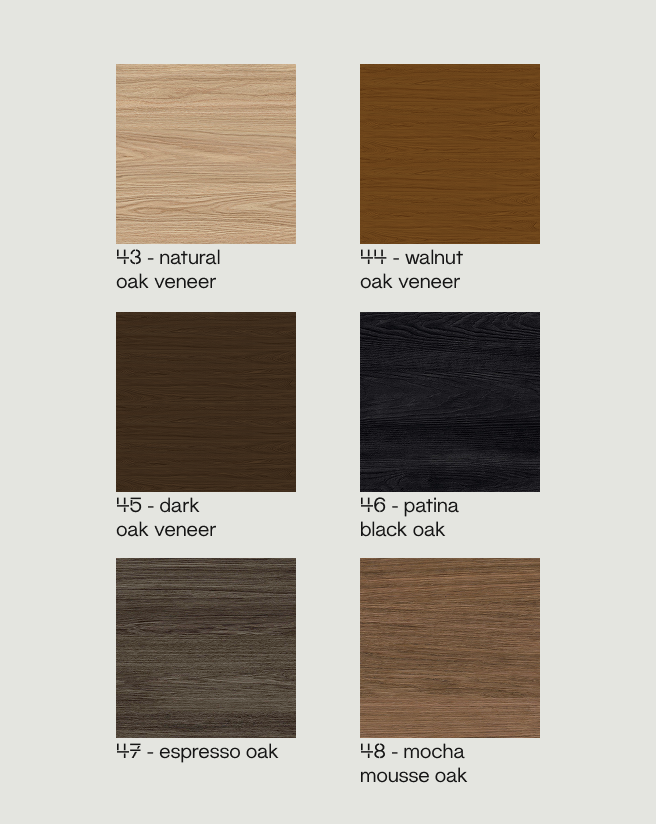 Set de mostre de carton laminat