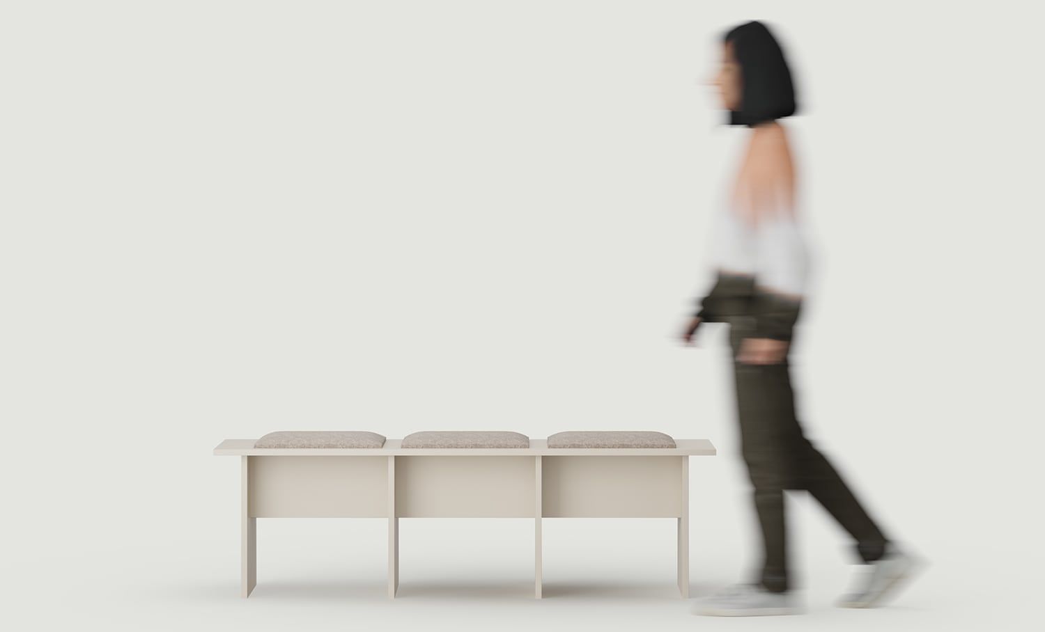 Bancă KABE LK03 în stil JAPANI
Culoare: Wrapping Cashmere
Culoarea tapițeriei: Terra 05
