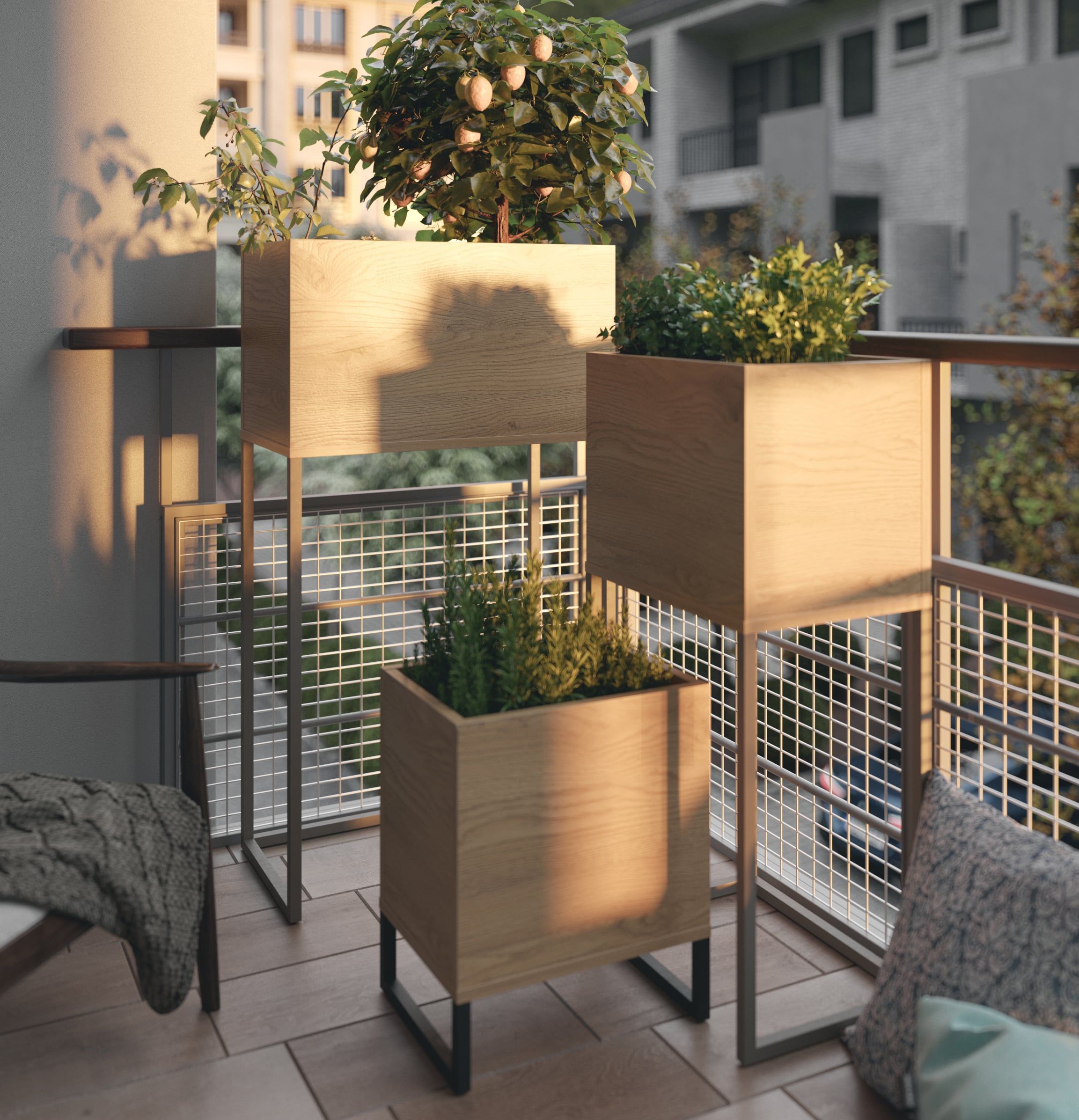 Capac pentru oale ODIS pe picioare din oțel DN06
Culoare: Sun Oak
Culoarea piciorului: Oțel ODIS Negru