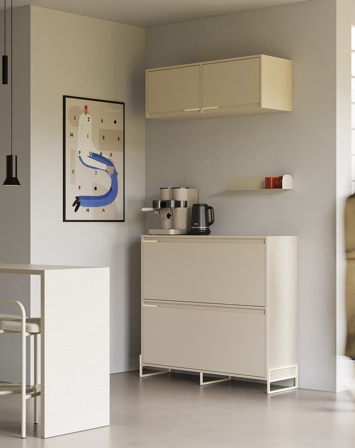 Pavilion INEA PI2
Culoare: Champagne Beige
Culoarea mânerului: Oțel Inea Milky Way