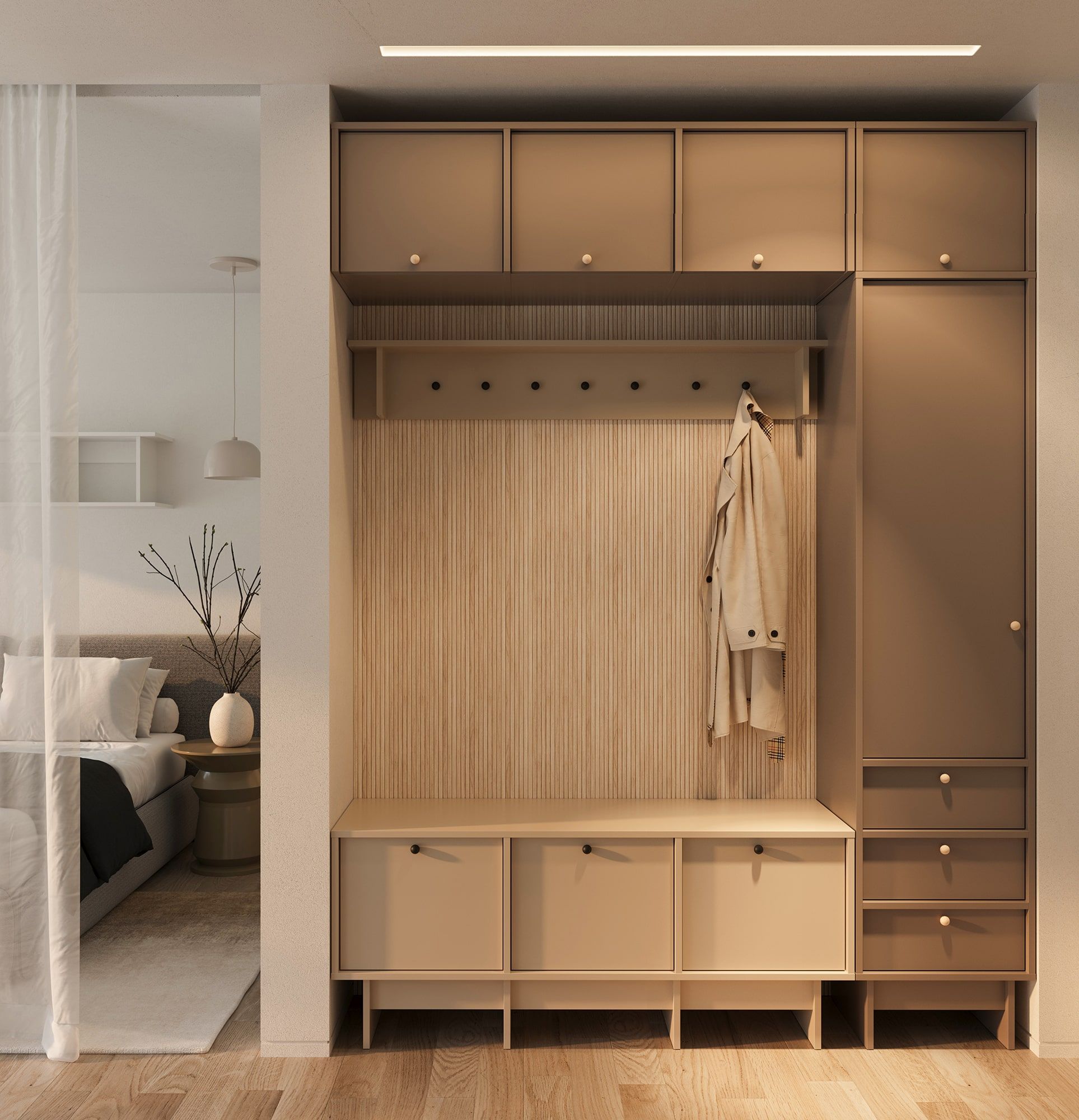 Pavilion KABE PWK03 în stil JAPANI
Culoare: Cappuccino
Mâner: Mâner cu bilă Black KD