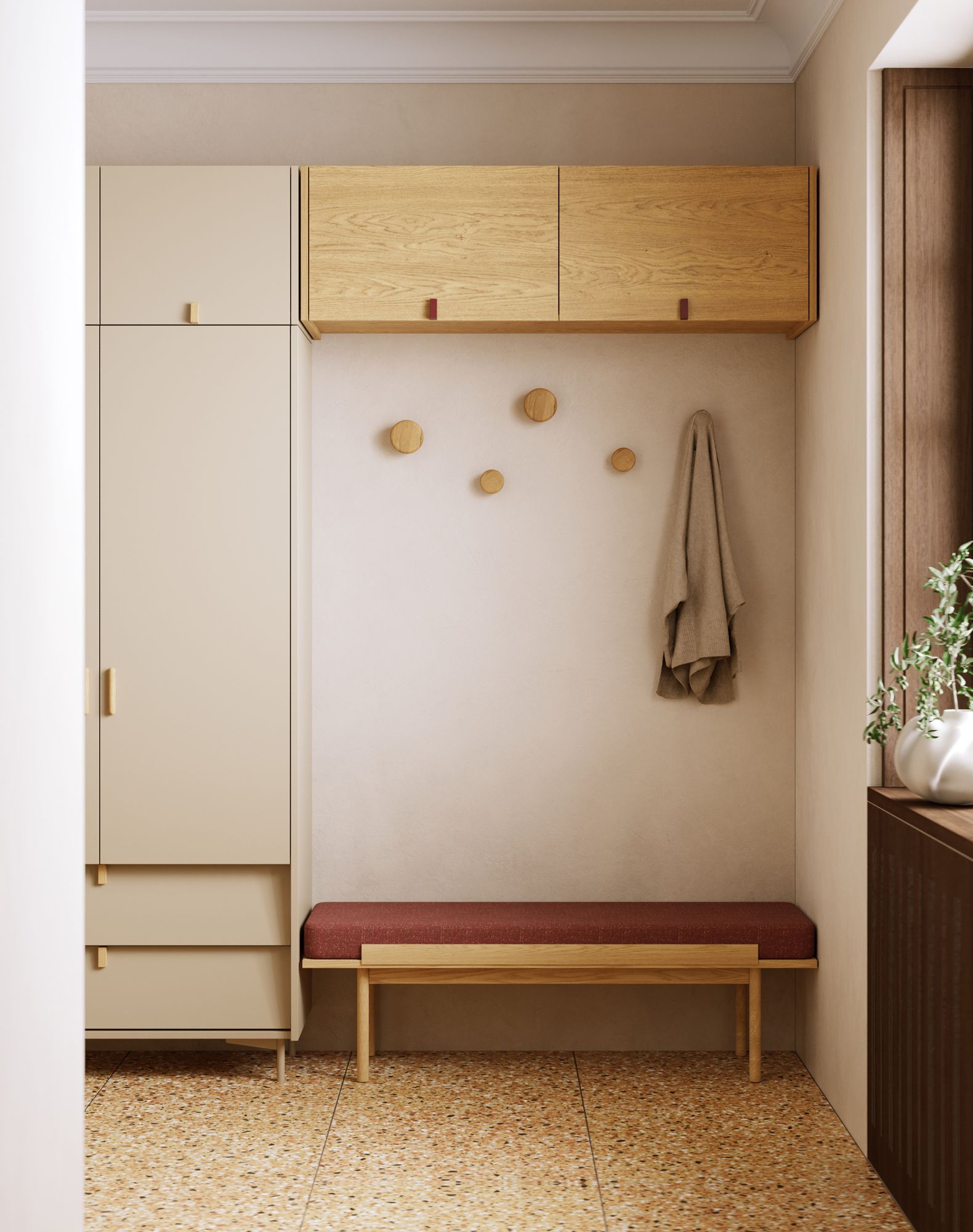 SKRA SKR79 Pavilion dublu
Culoare: stejar baltic
Mâner: Burgundy wedge