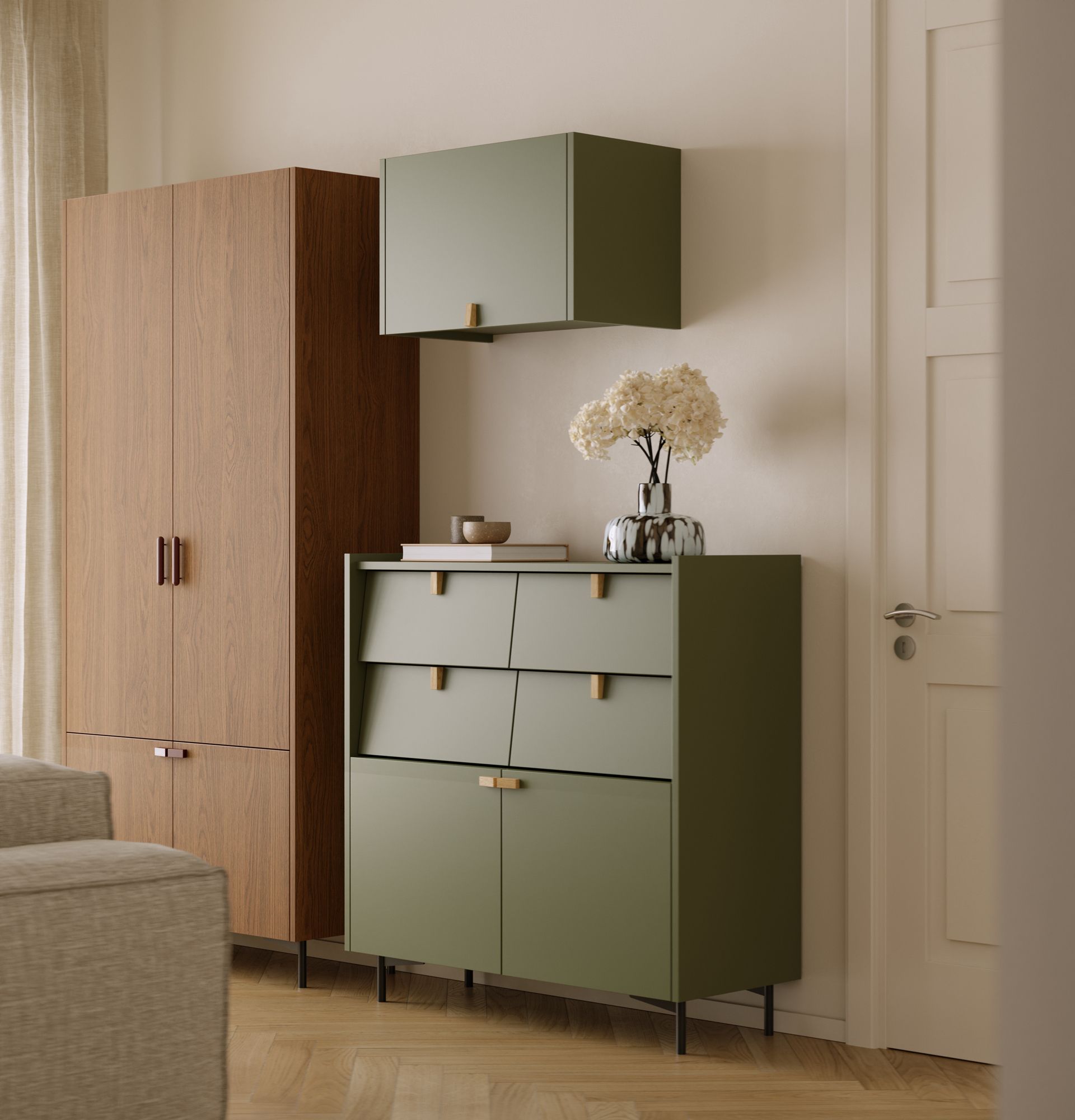 Pavilion SKRA SKR78
Culoare: Cypress Green
Mâner: Oak Wedge