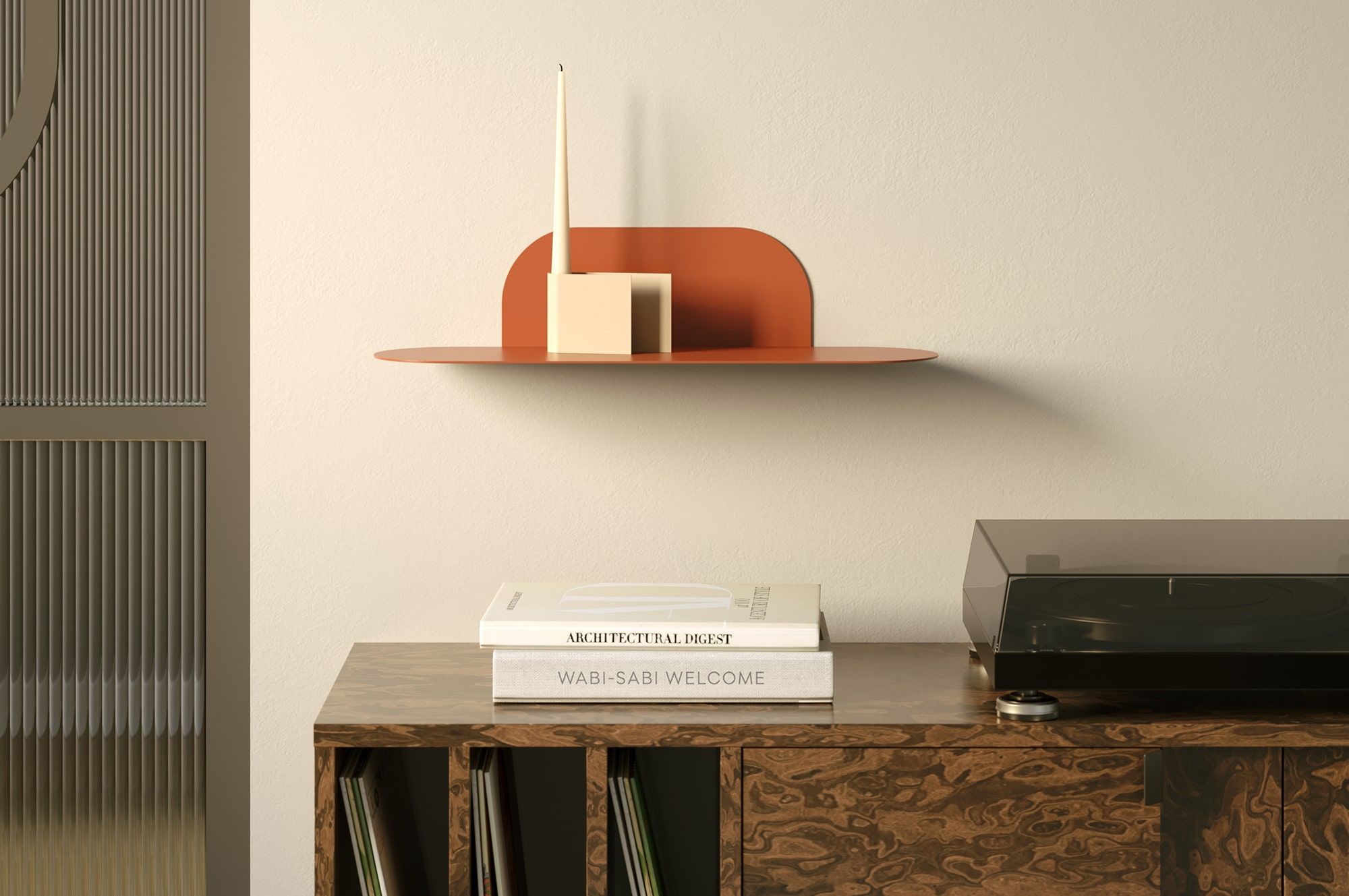 Raft de prezentare din oțel LAYERS LAY82
Culoare: Fiery Terracotta