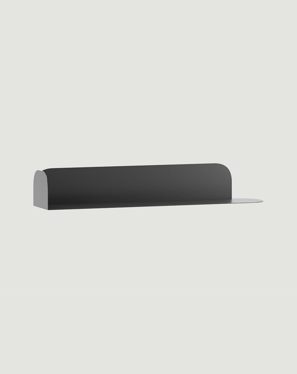 Raft de prezentare din oțel stânga LAYERS LAY81
Culoare: negru