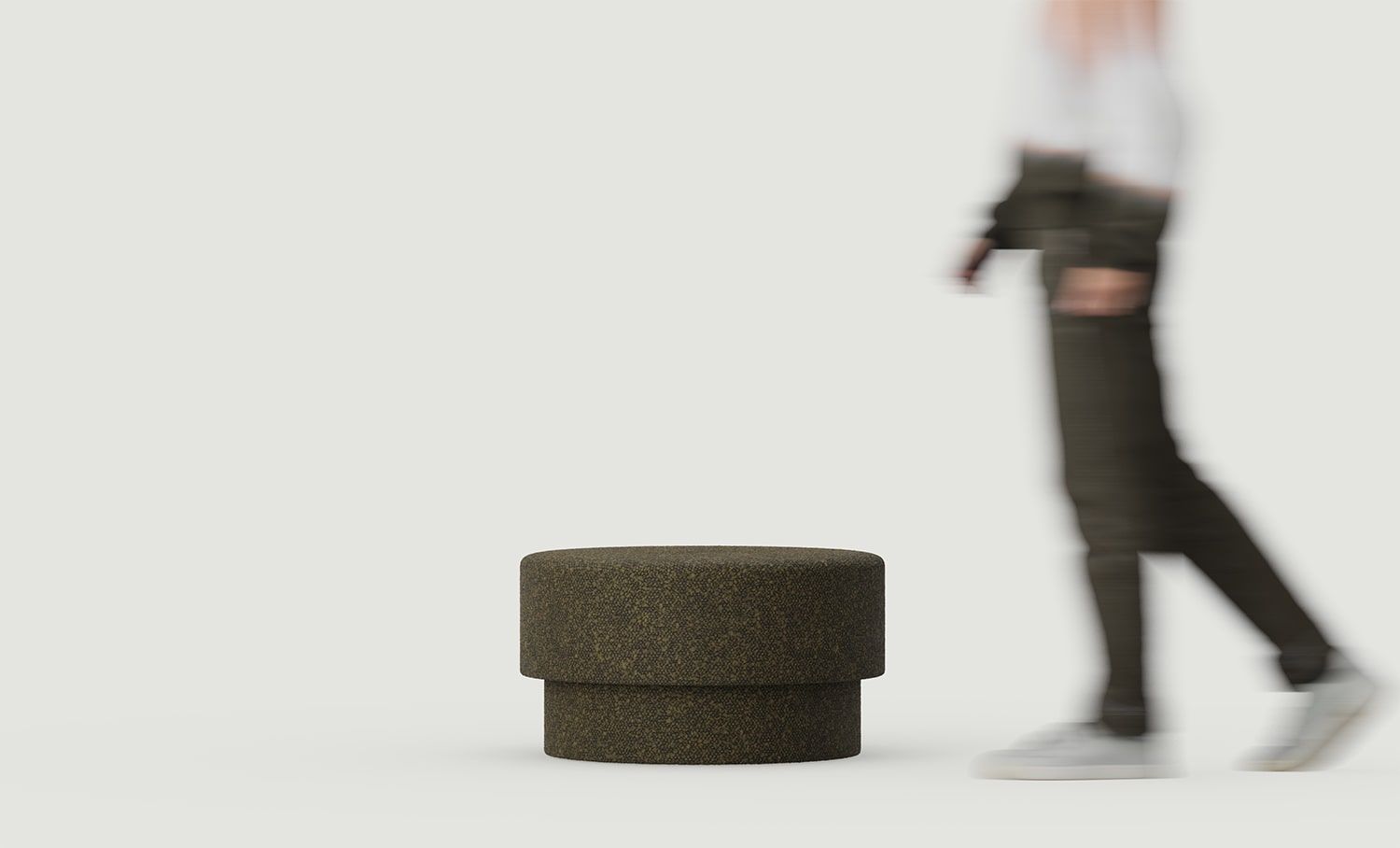 Pouf mic KOMO PU3N