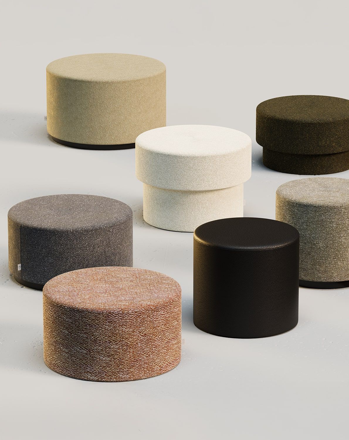 BAS PU1 pouf