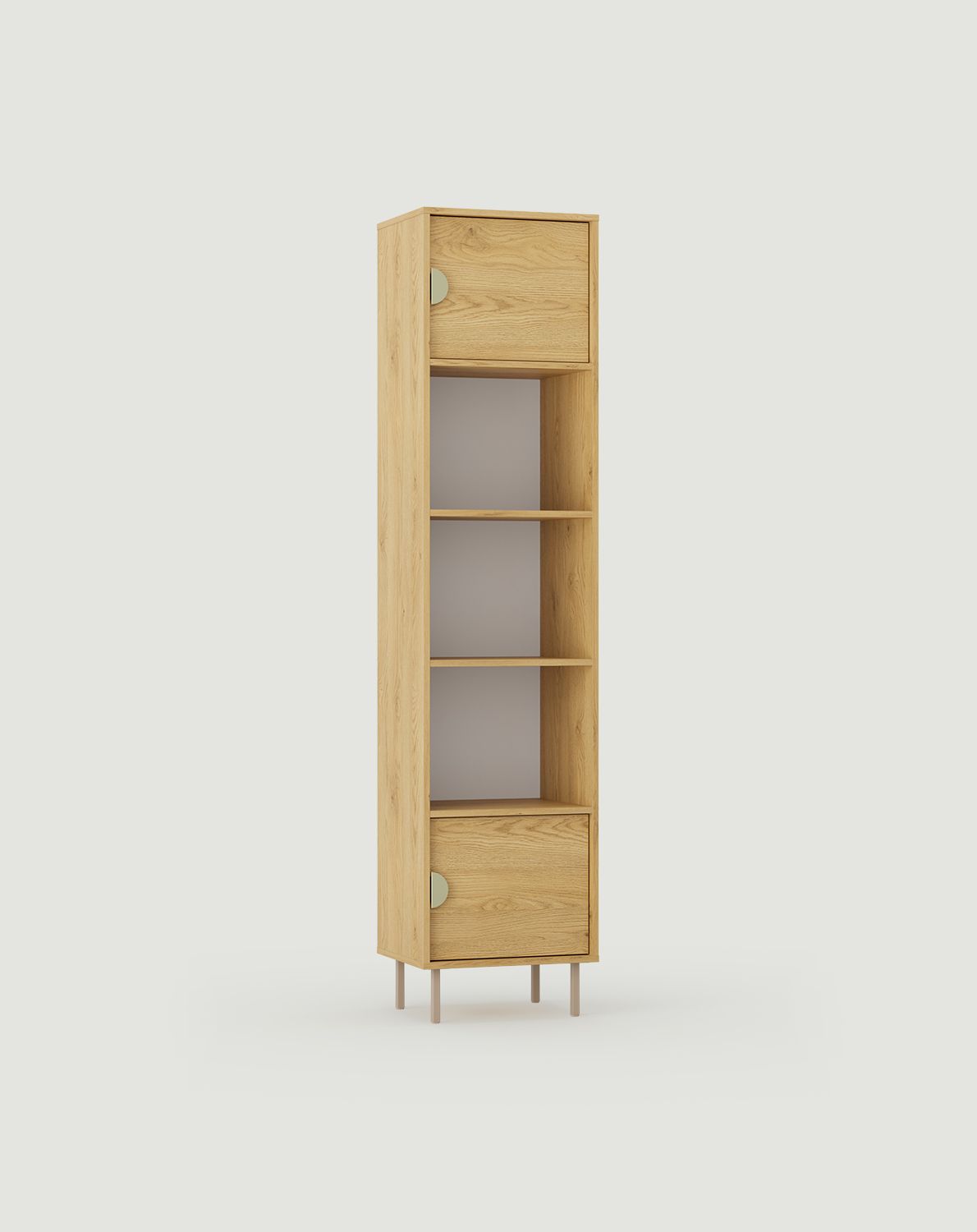 SIGI bibliotecă de birou cu piedestal înalt SRWPRO1
Culoare: Sunny Oak
Picior: Cappuccino
Mâner: Mâner RIND Gold