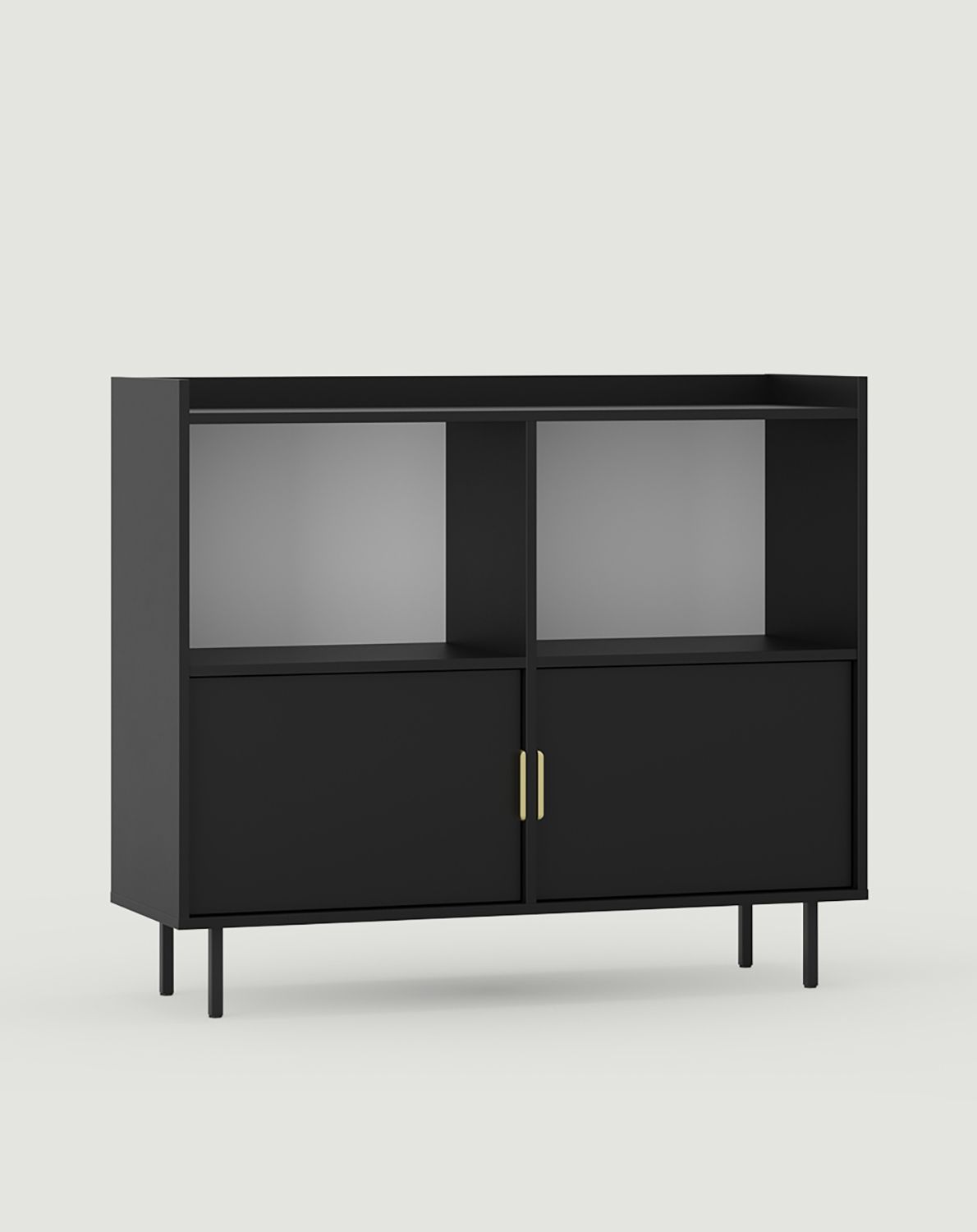 Bibliotecă de birou SIGI SRPRO1
Culoare: Black Onyx
Picior: Negru
Mâner: LING Gold
