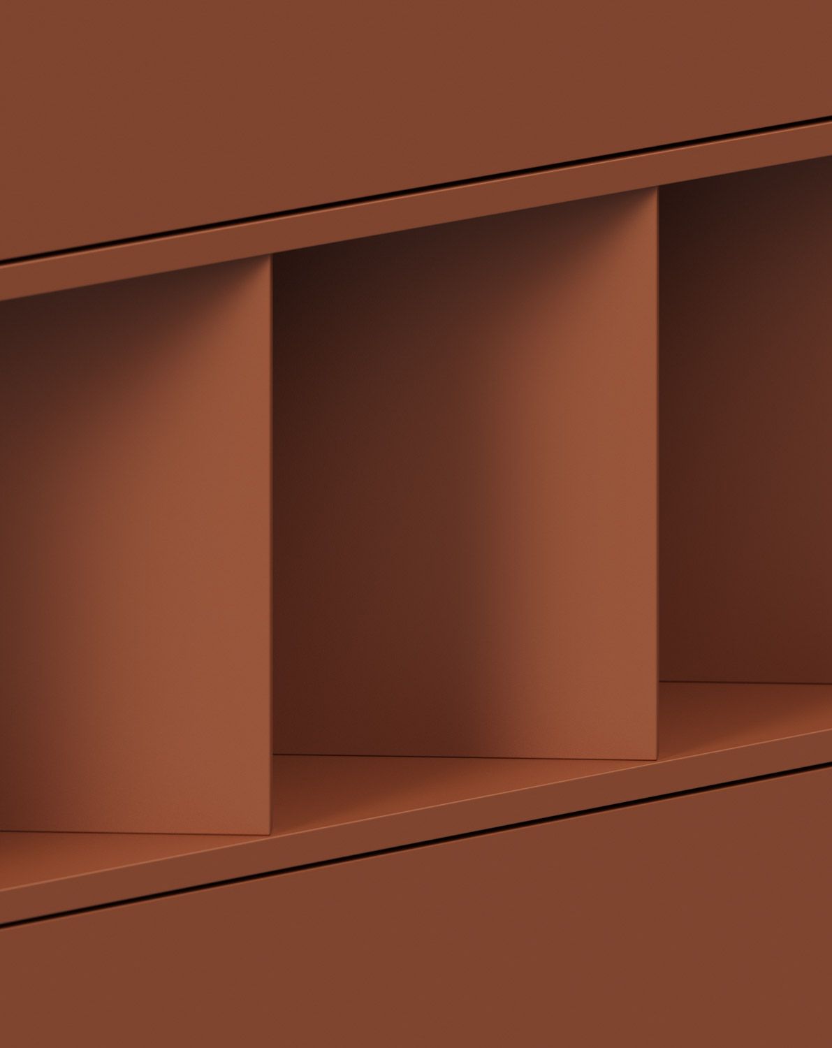 Bibliotecă YUTO YSZ03
Culoare: Fiery Terracotta