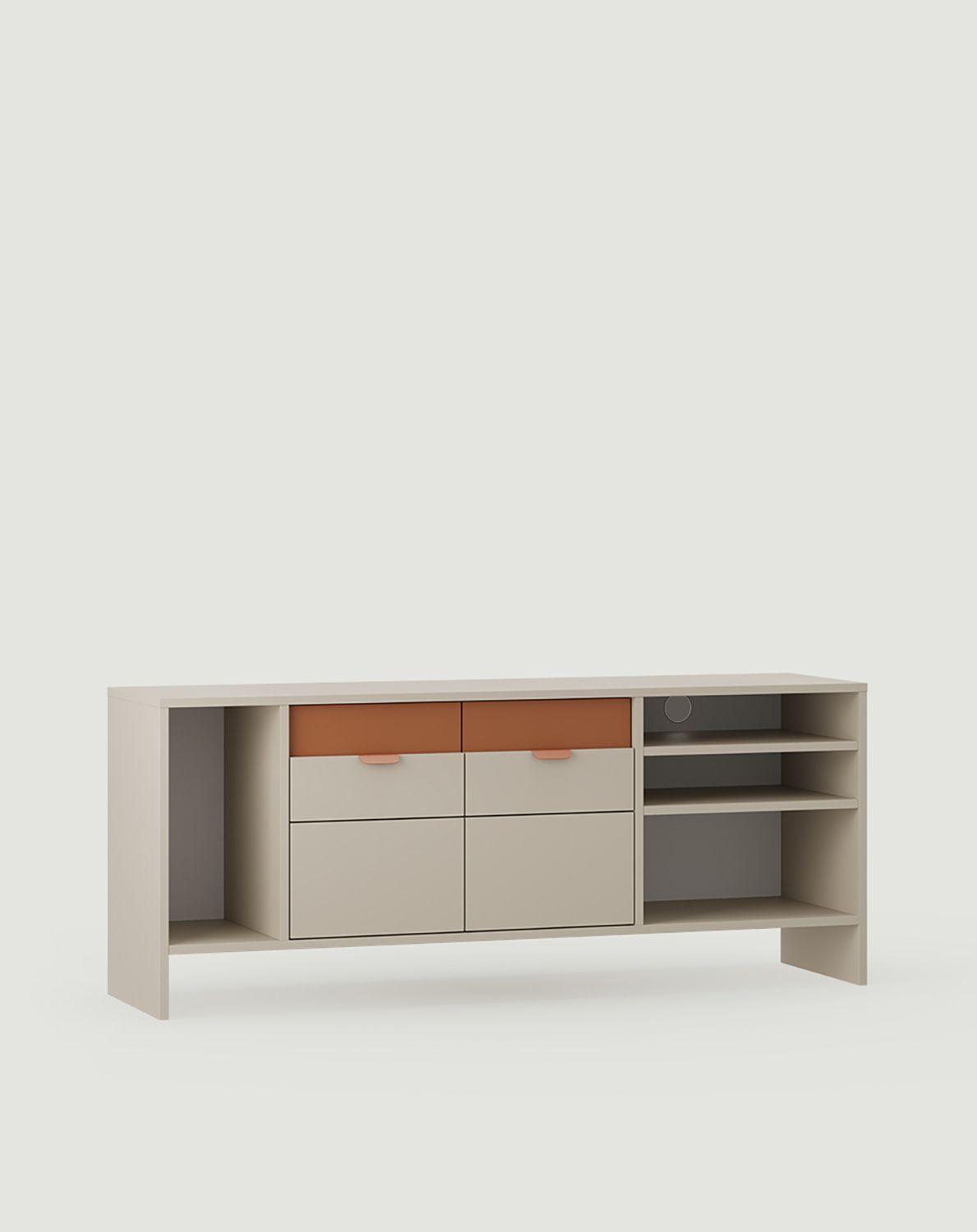Dulap șifonier LAYERS LAY56
Culoare: Champagne Beige
Culoarea stratului frontal: Sahara Deep
Mâner: LAYERS 110 Mâner Sahara Deep