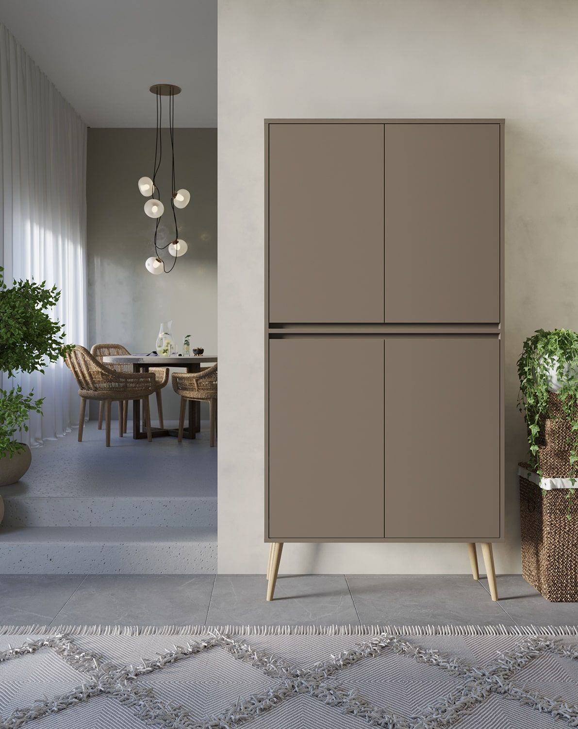 Piedestal FENRIS FS2
Culoare: Maro cafea
Picior: Fag Bej