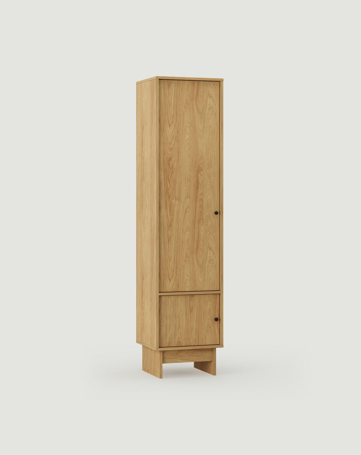 Piedestal KABE SK02 în stil JAPANDI
Culoare: Hickory natural
Mâner: Mâner cu bilă Black KD