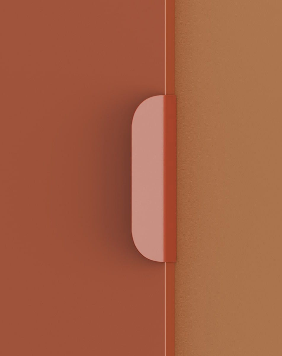 Piedestal LAYERS LAY41
Culoare: Fiery Terracotta
Culoarea celui de-al doilea strat frontal: Sahara Deep
Mâner: Mâner LAYERS 110 Fire Terracotta