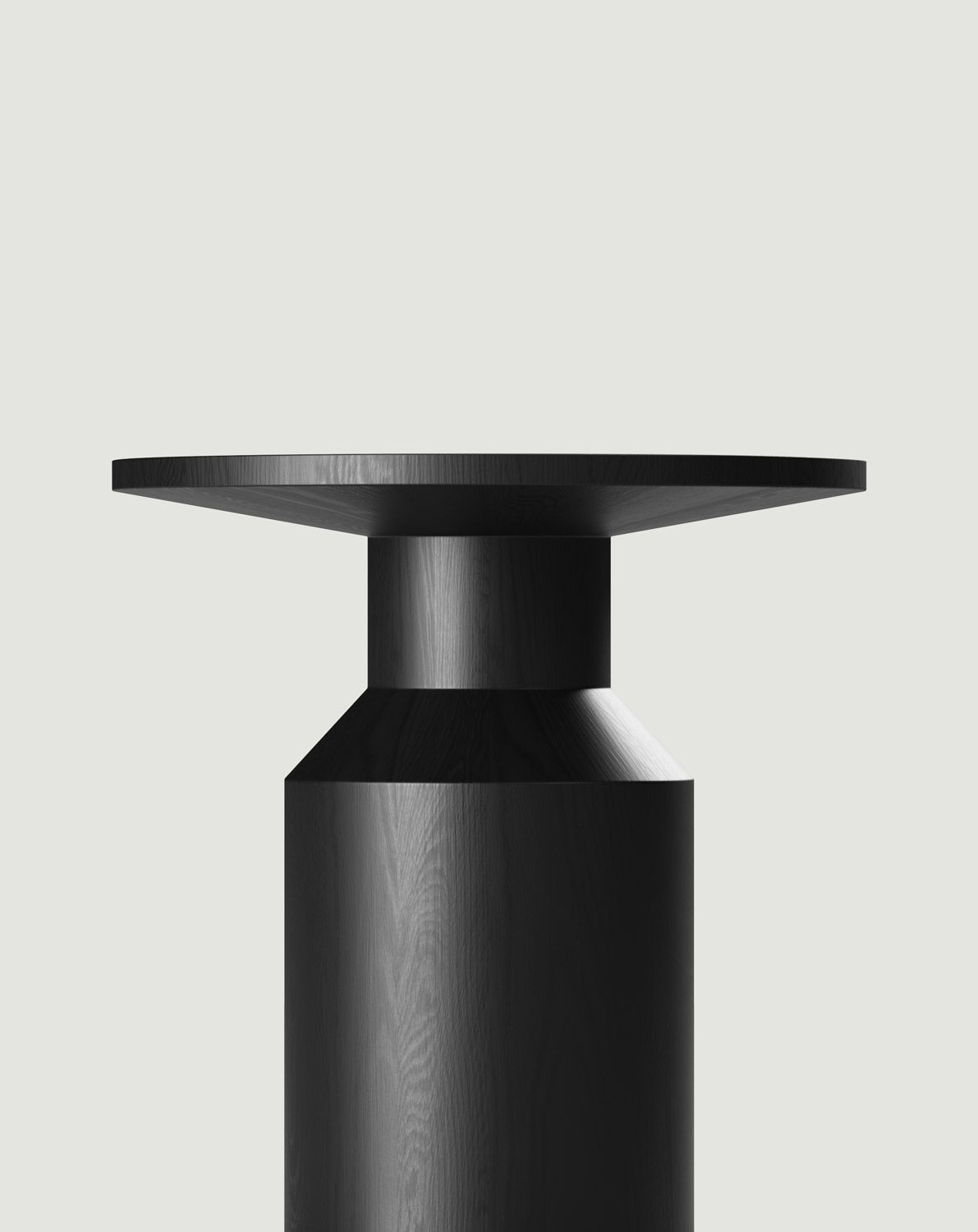 Masă de cafea din lemn FLAT SK2 Black