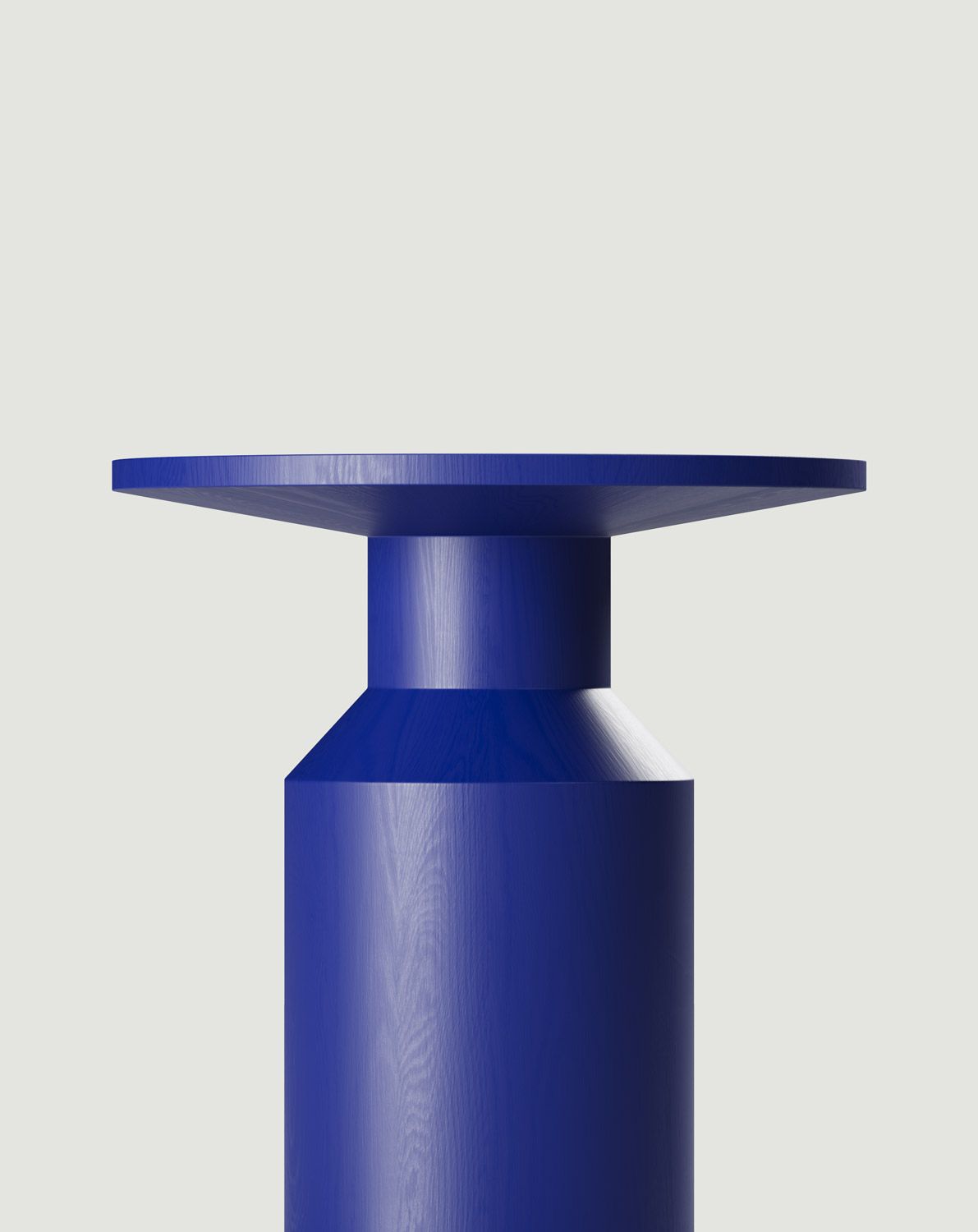 Masă de cafea din lemn FLAT SK2 Cobalt