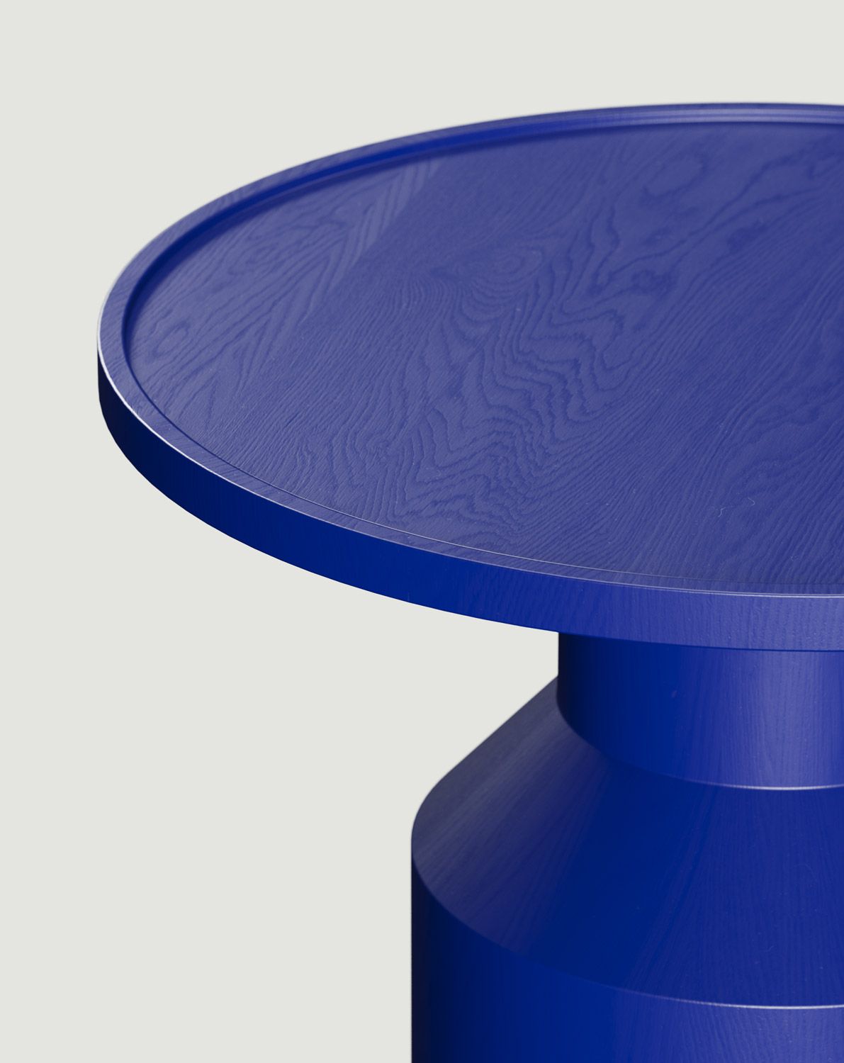 Masă de cafea din lemn FLAT SK2 Cobalt