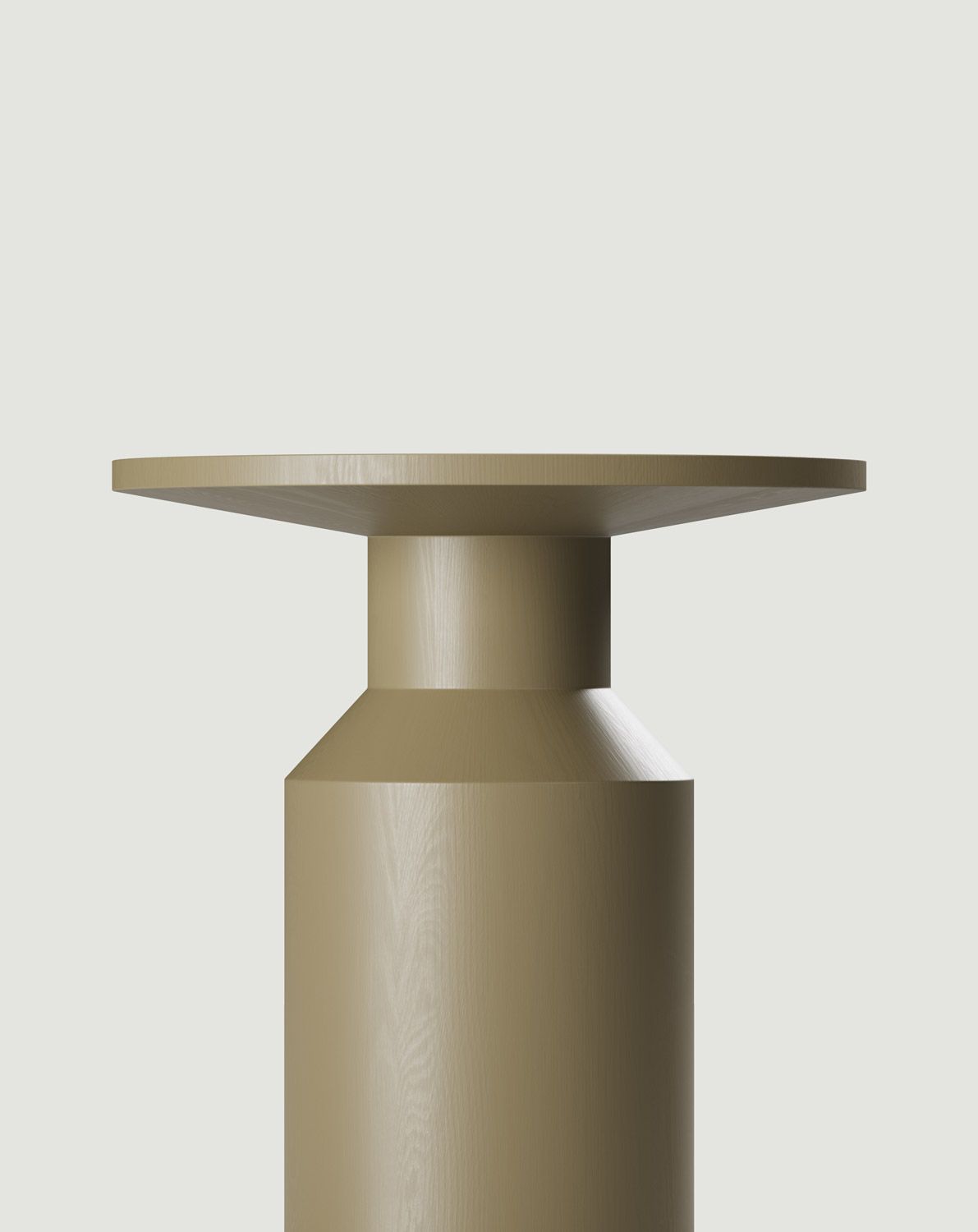 Masă de cafea din lemn FLAT SK2 Olive