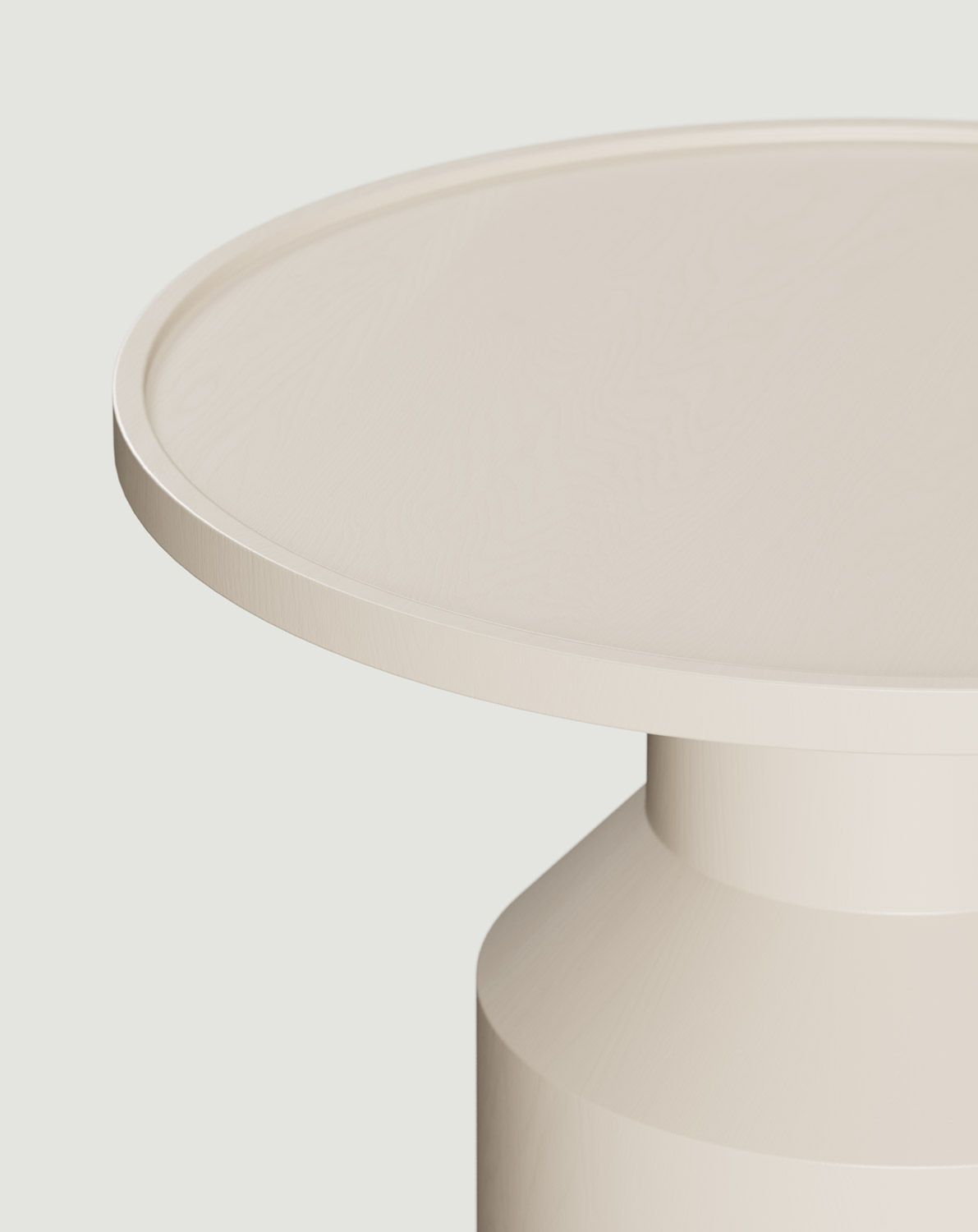 Masă de cafea din lemn FLAT SK2 Champagne