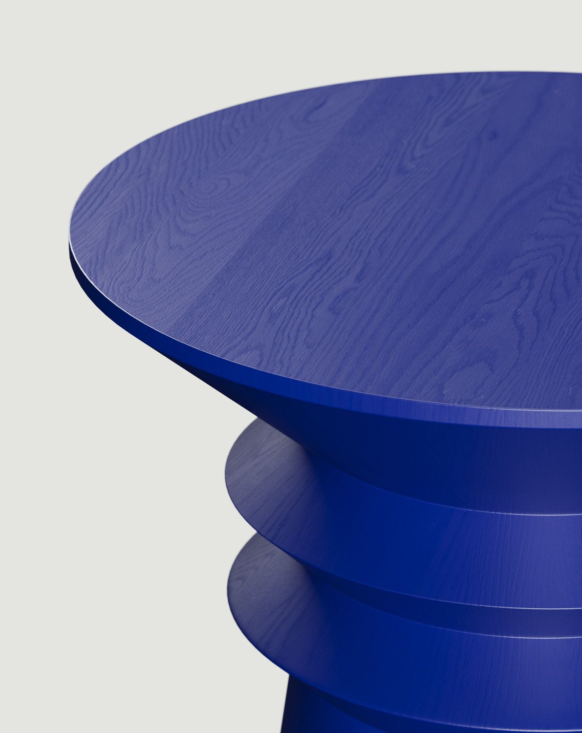  Masă de cafea din lemn LINE2 SK4 Cobalt