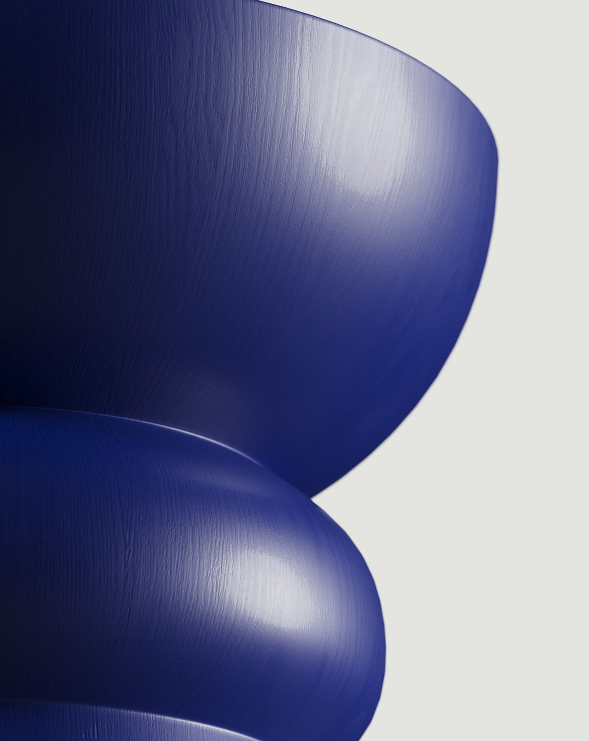 Masă auxiliară din lemn FOLD SP5 Cobalt